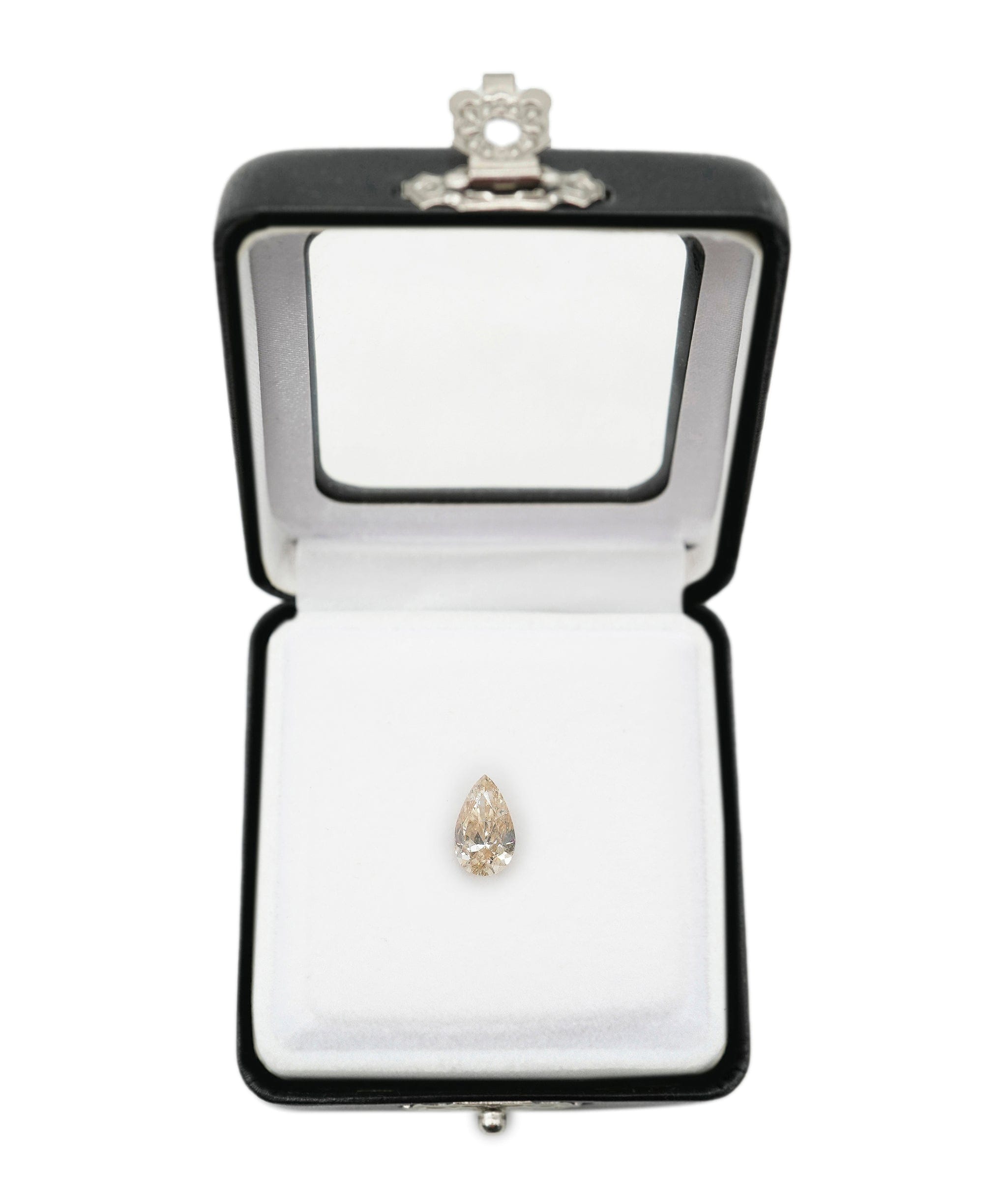 Luxury Promise 2.1CT NATURAL PINK CHAMPAGNE PEAR SHAPE DBXN0215