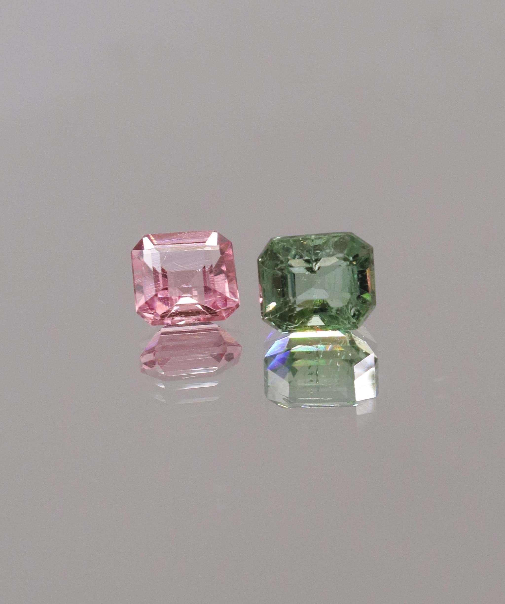 Luxury Promise 2.22ct Afghan Tourmaline Moi et Toi DXBCS0347
