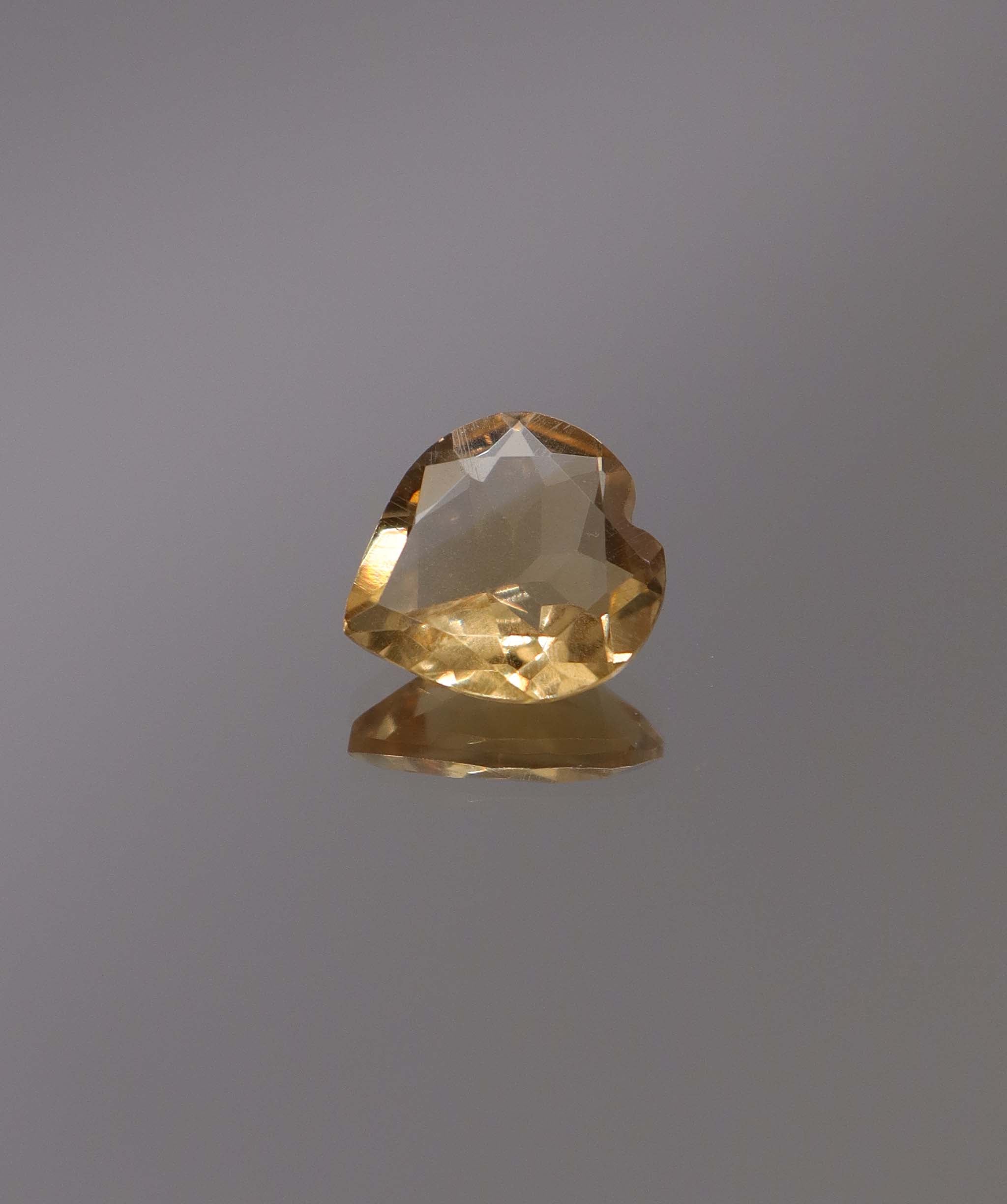 Luxury Promise 2.25ct Citrine Heart DXBCS1280