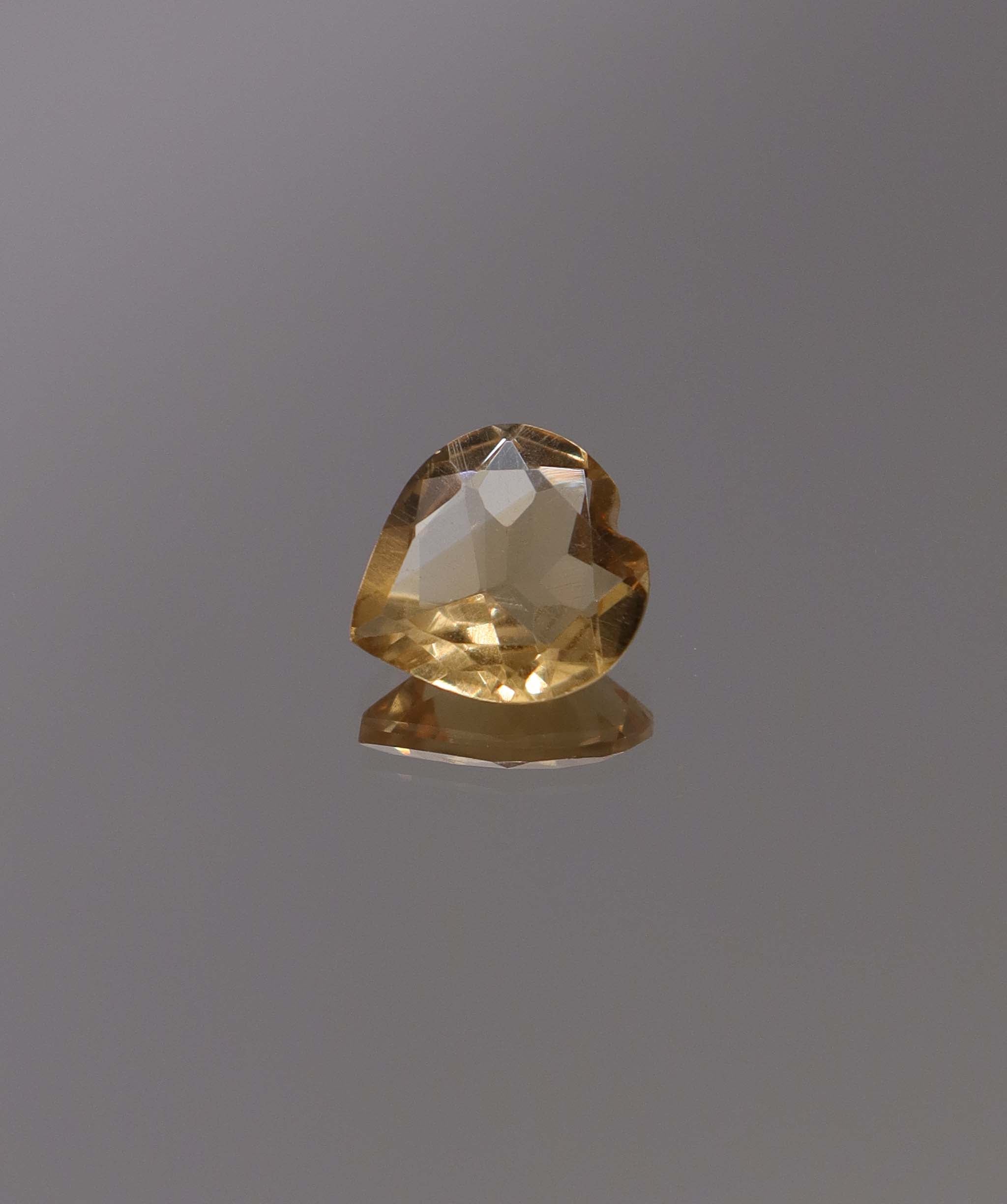 Luxury Promise 2.25ct Citrine Heart DXBCS1280
