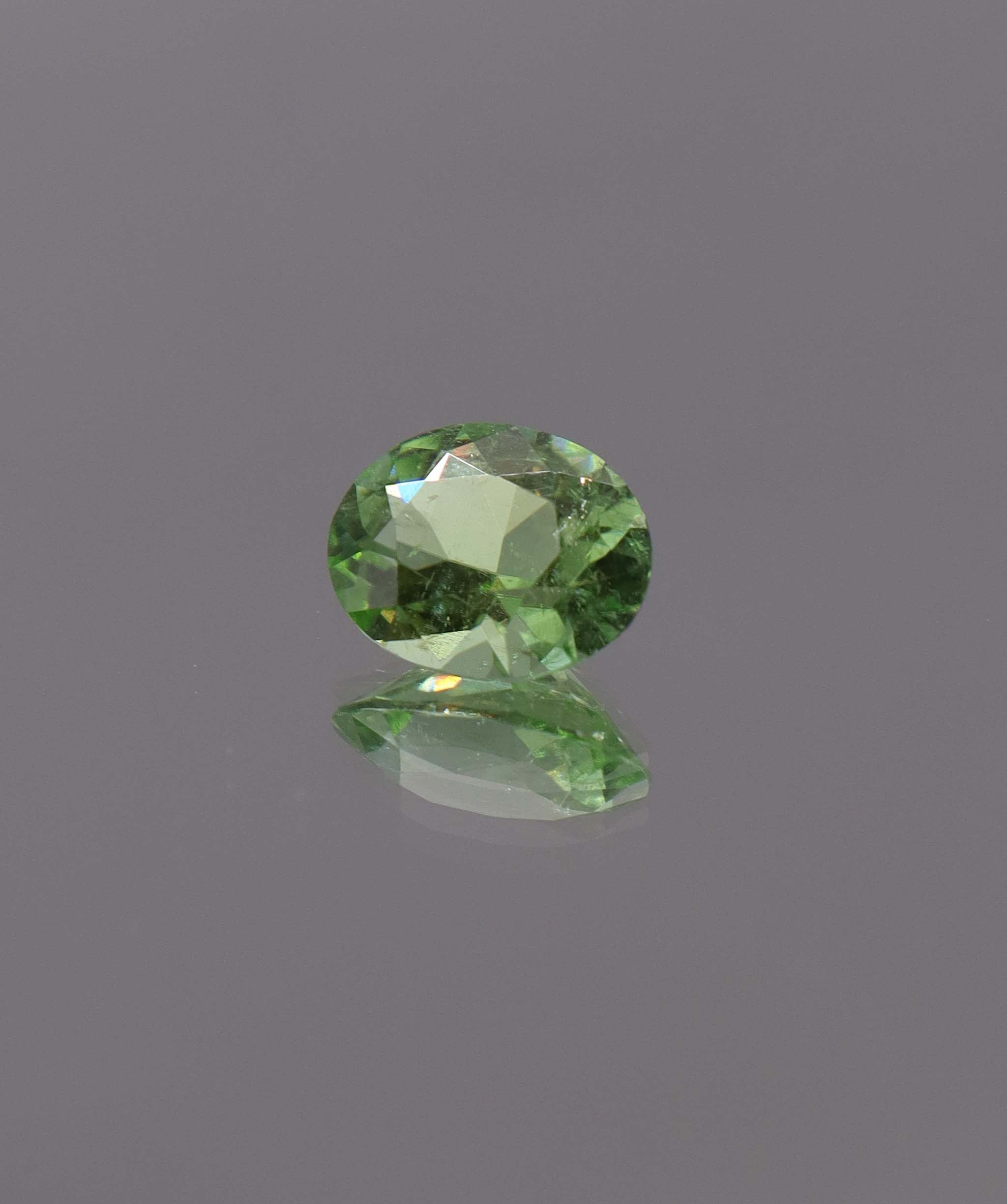 Luxury Promise 2.27ct Neon Green Paraiba Oval (Eye Clean) DXBCS1310