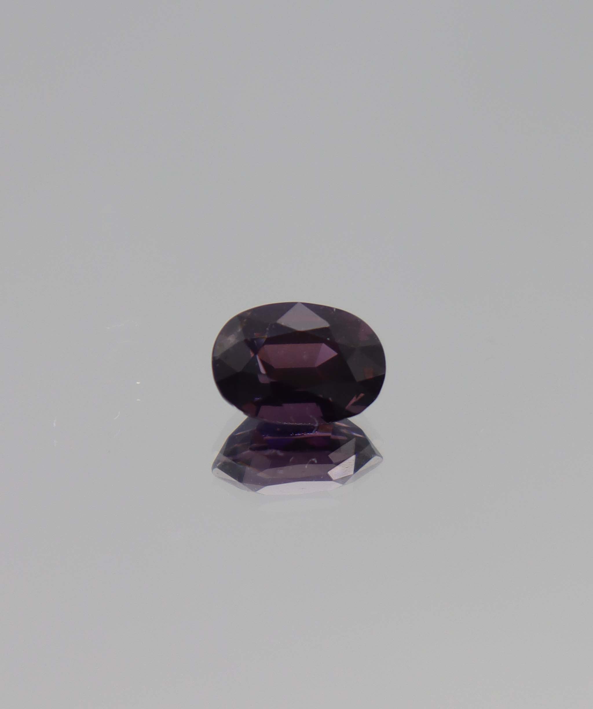 Luxury Promise 2.28ct Aubergine Spinel Oval DXBCS1572