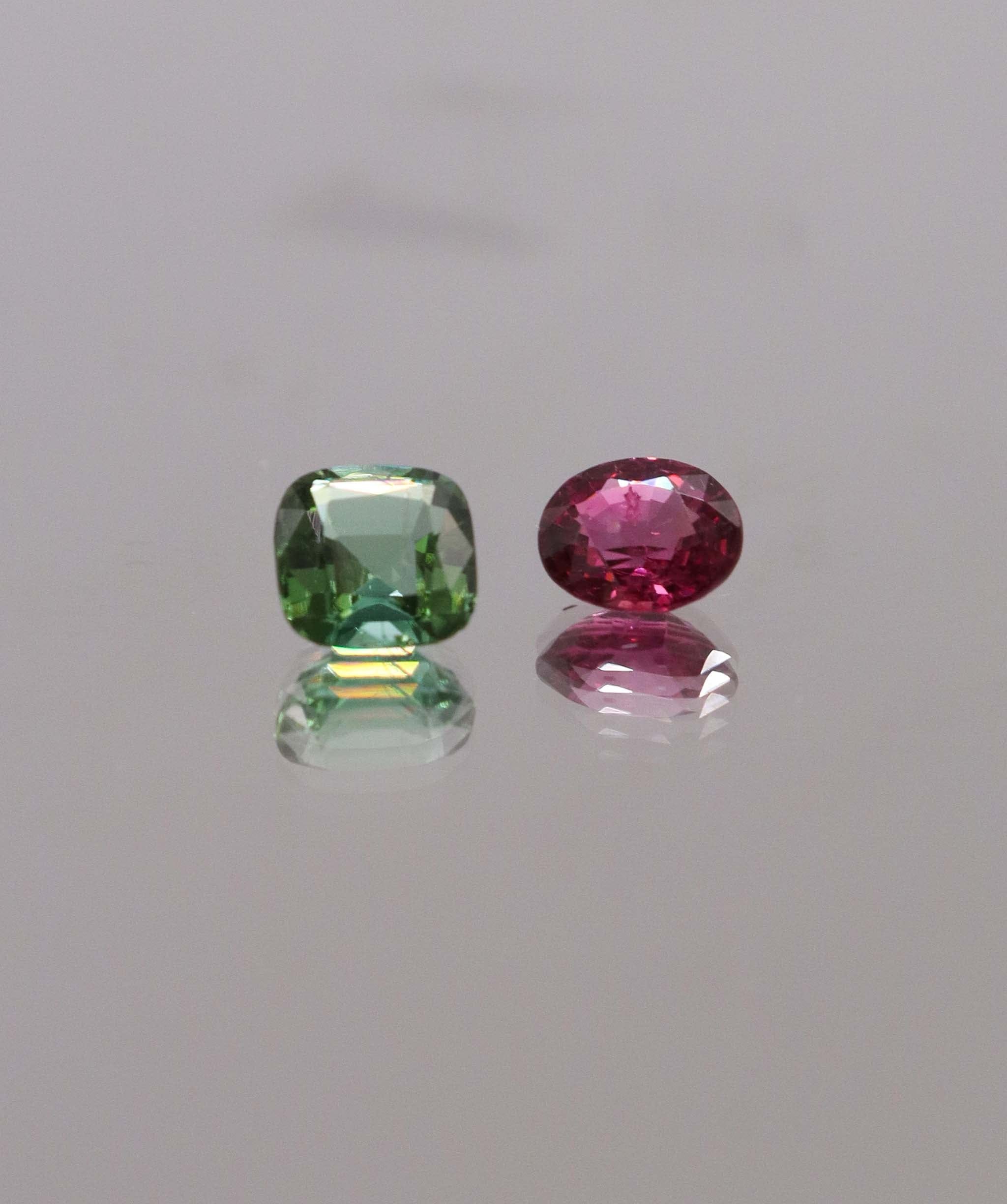 Luxury Promise 2.30ct Afghan Tourmaline Moi et Toi DXBCS0309