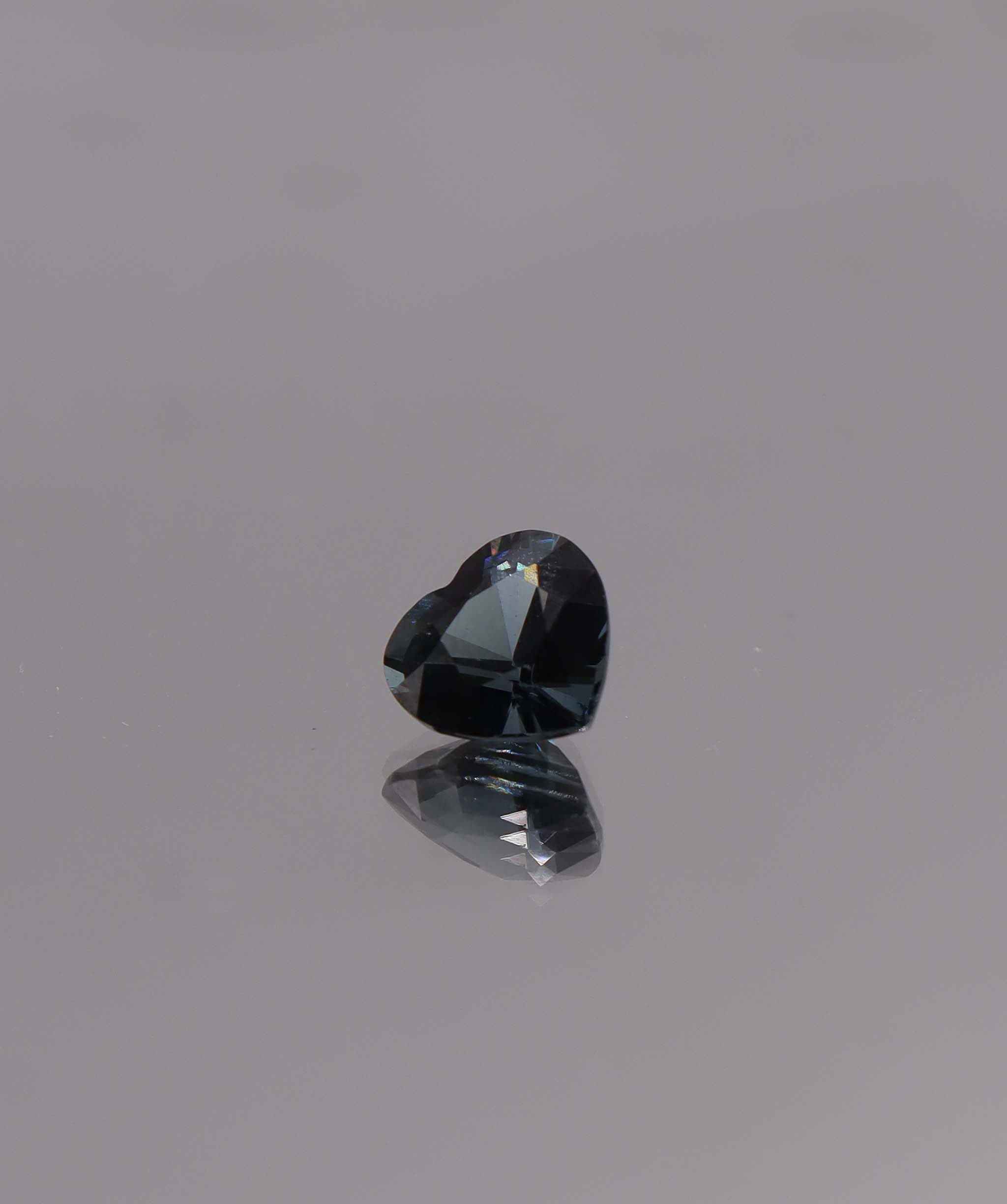 Luxury Promise 2.35ct Metallic Blue Spinel Heart DXBCS1498