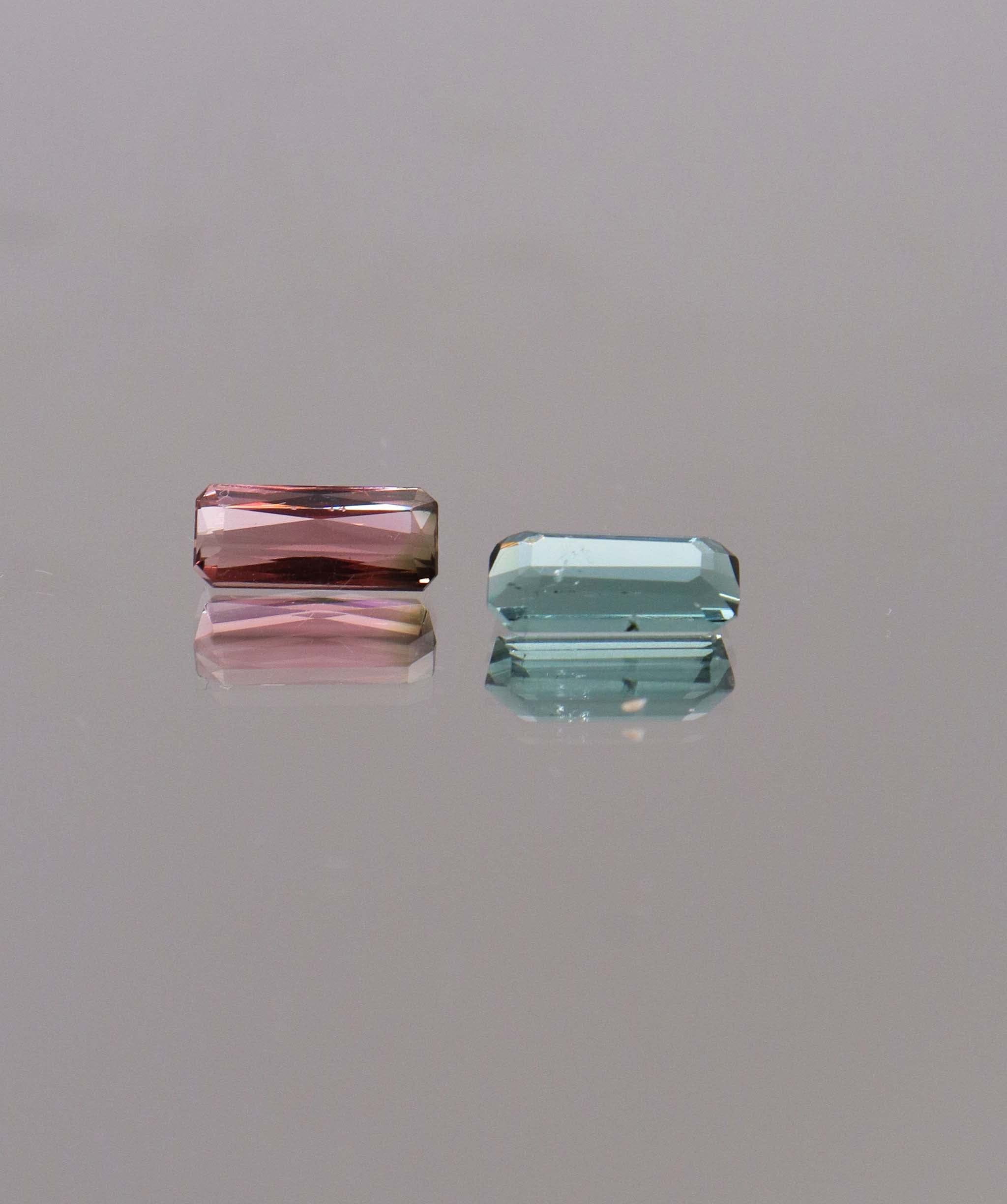 Luxury Promise 2.38ct Afghan Tourmaline Moi et Toi DXBCS0333