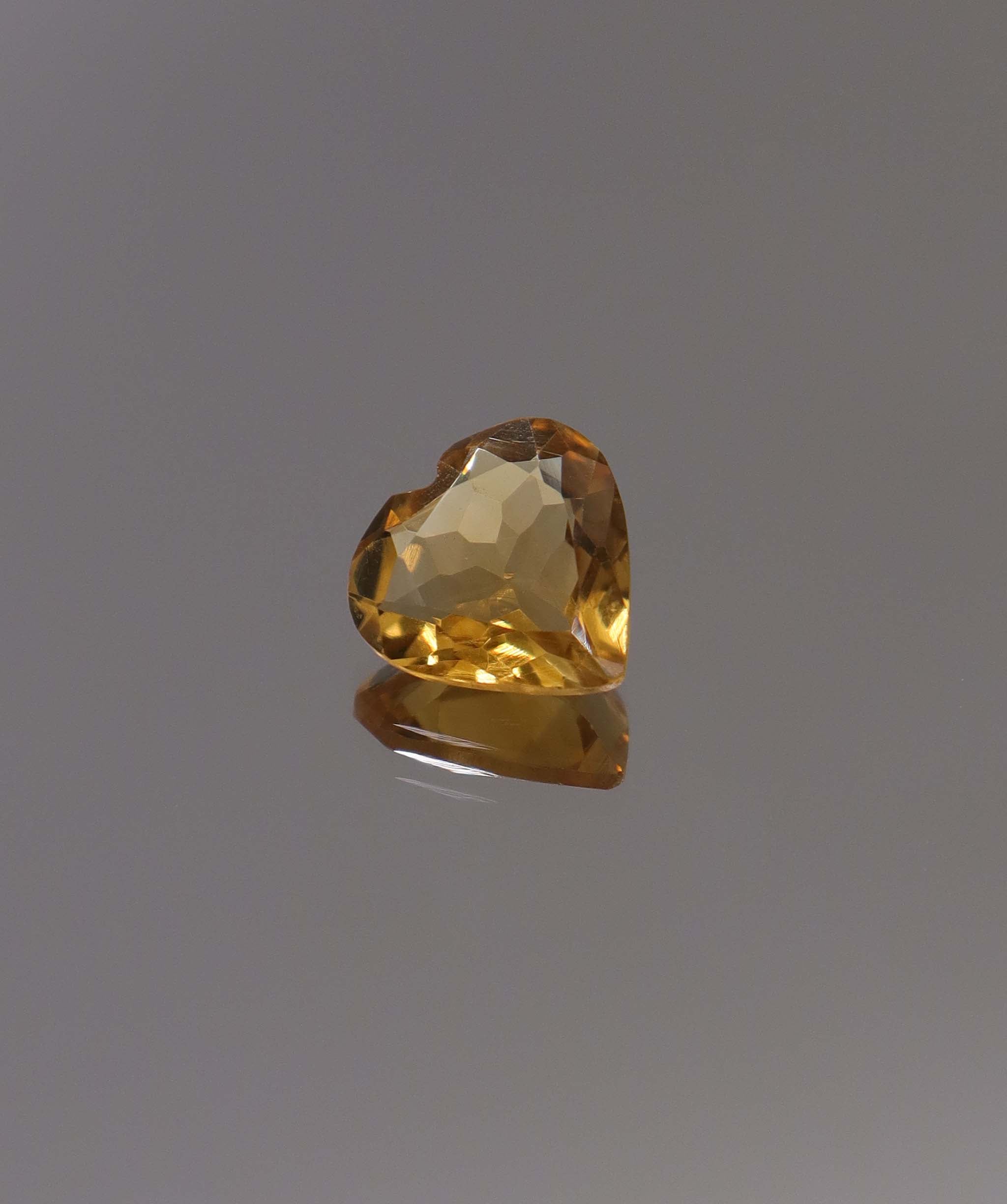 Luxury Promise 2.42ct Citrine Heart DXBCS1279