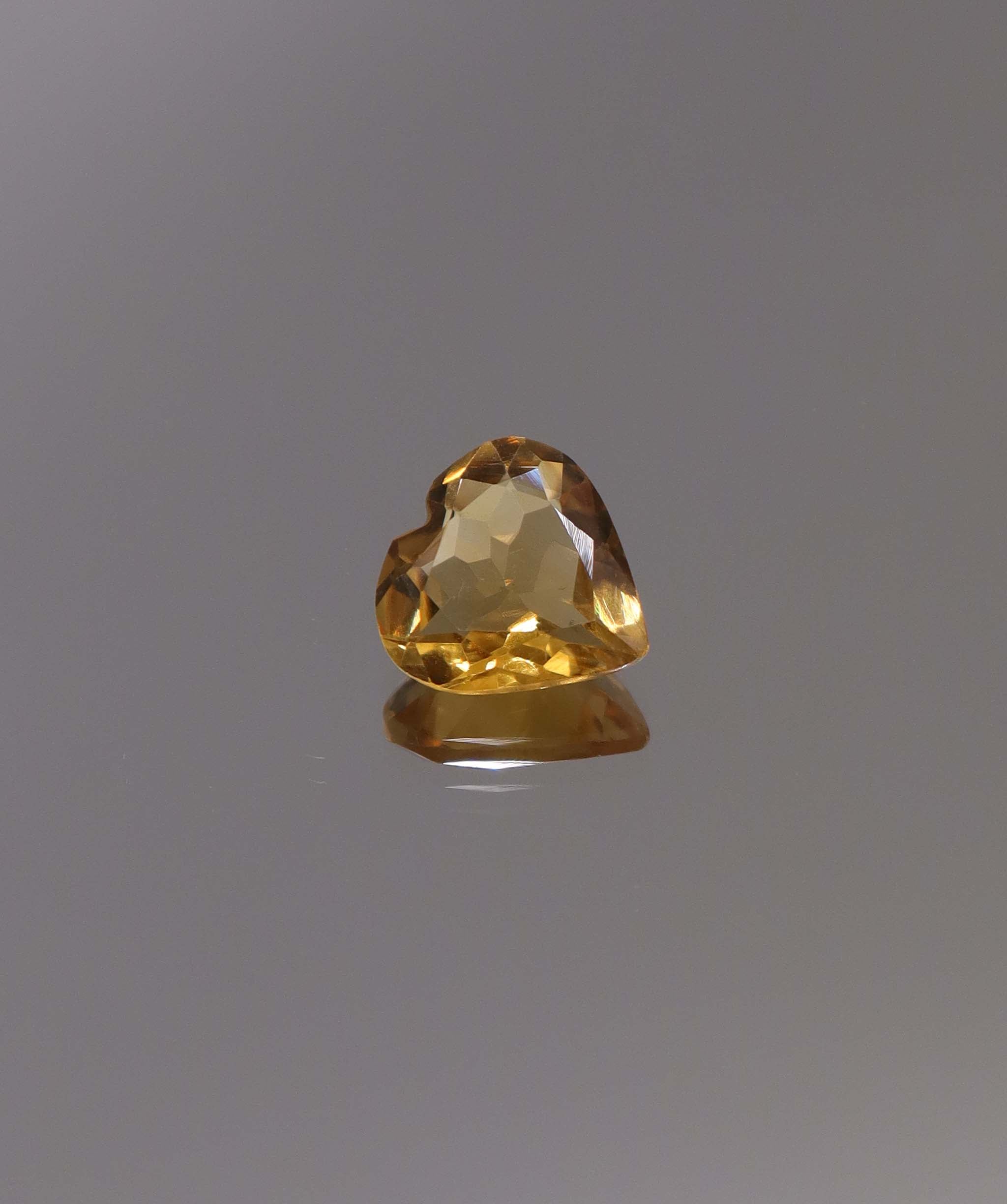 Luxury Promise 2.42ct Citrine Heart DXBCS1279