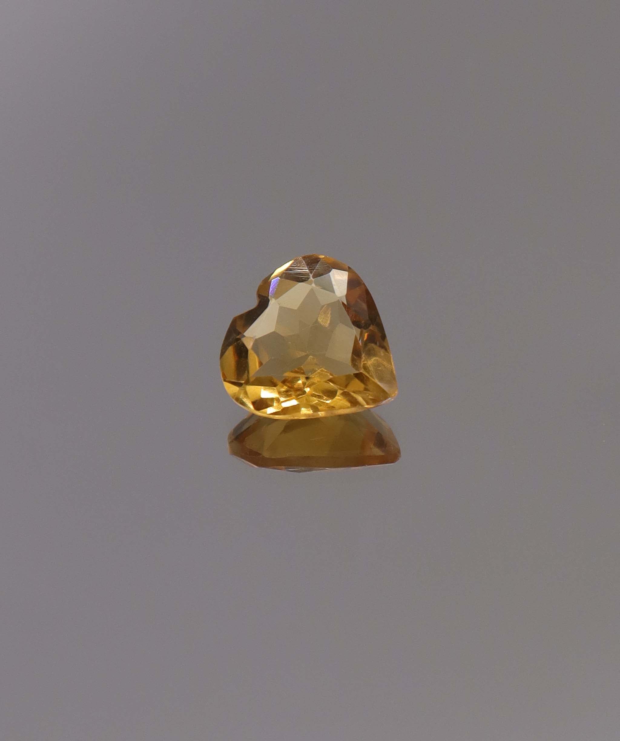Luxury Promise 2.42ct Citrine Heart DXBCS1279