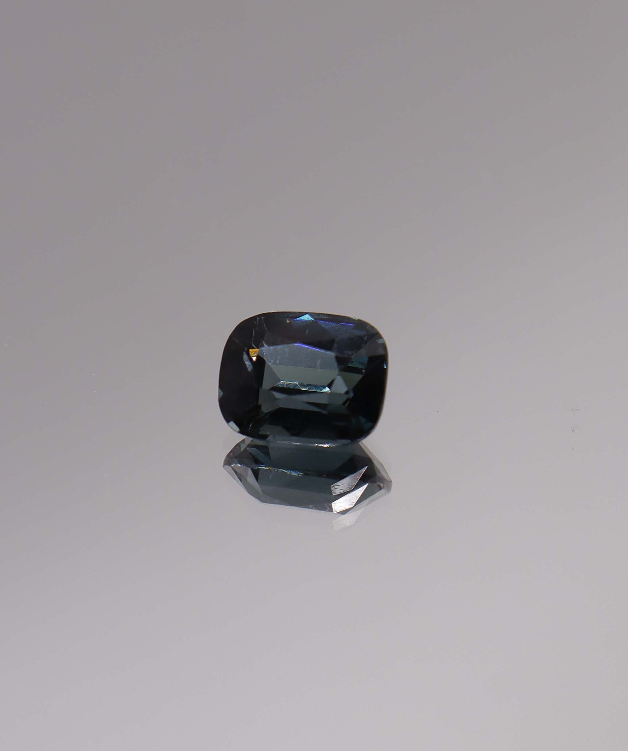 Luxury Promise 2.75ct Metallic Blue Spinel Long Cushion DXBCS1503