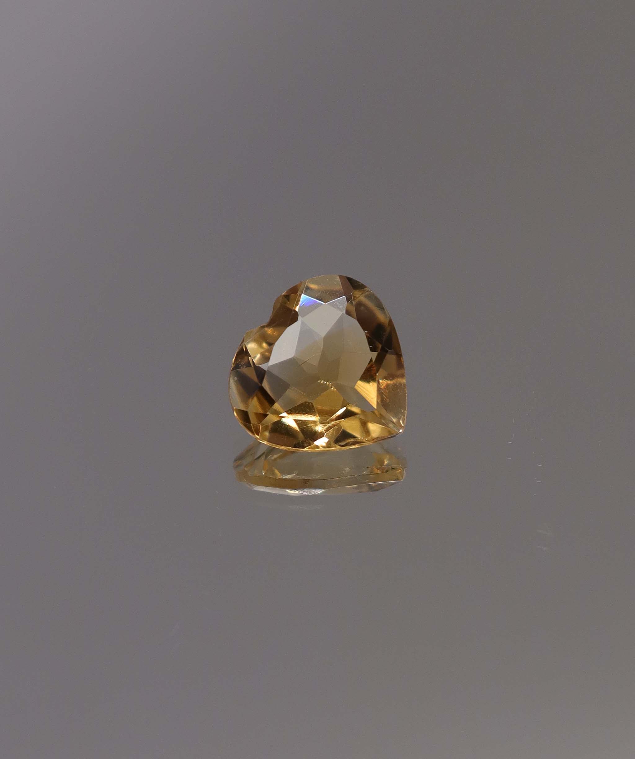 Luxury Promise 2.95ct Citrine Heart DXBCS1277