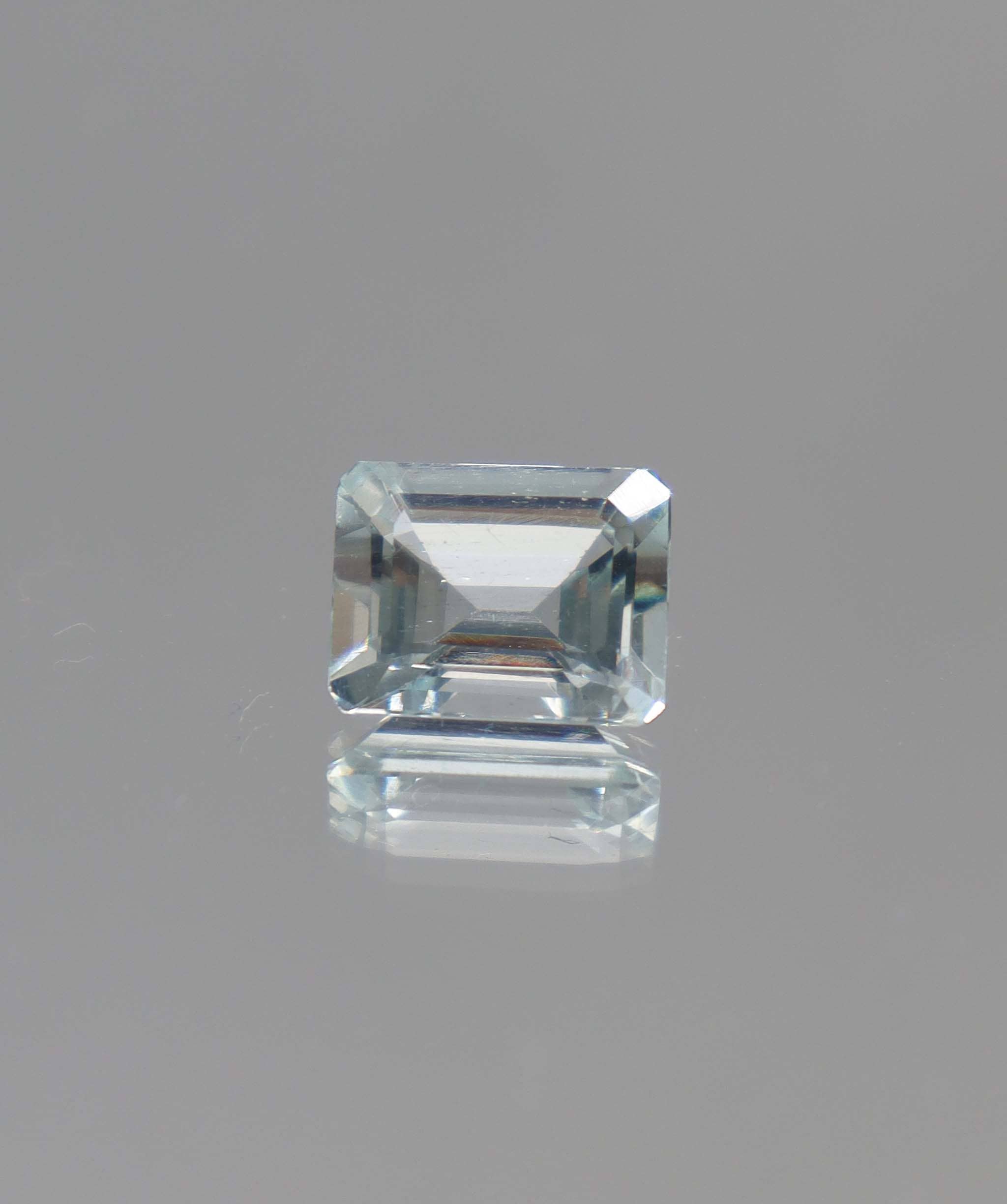 Luxury Promise 2.97ct Aquamarine Emerald cut DXBCS4462