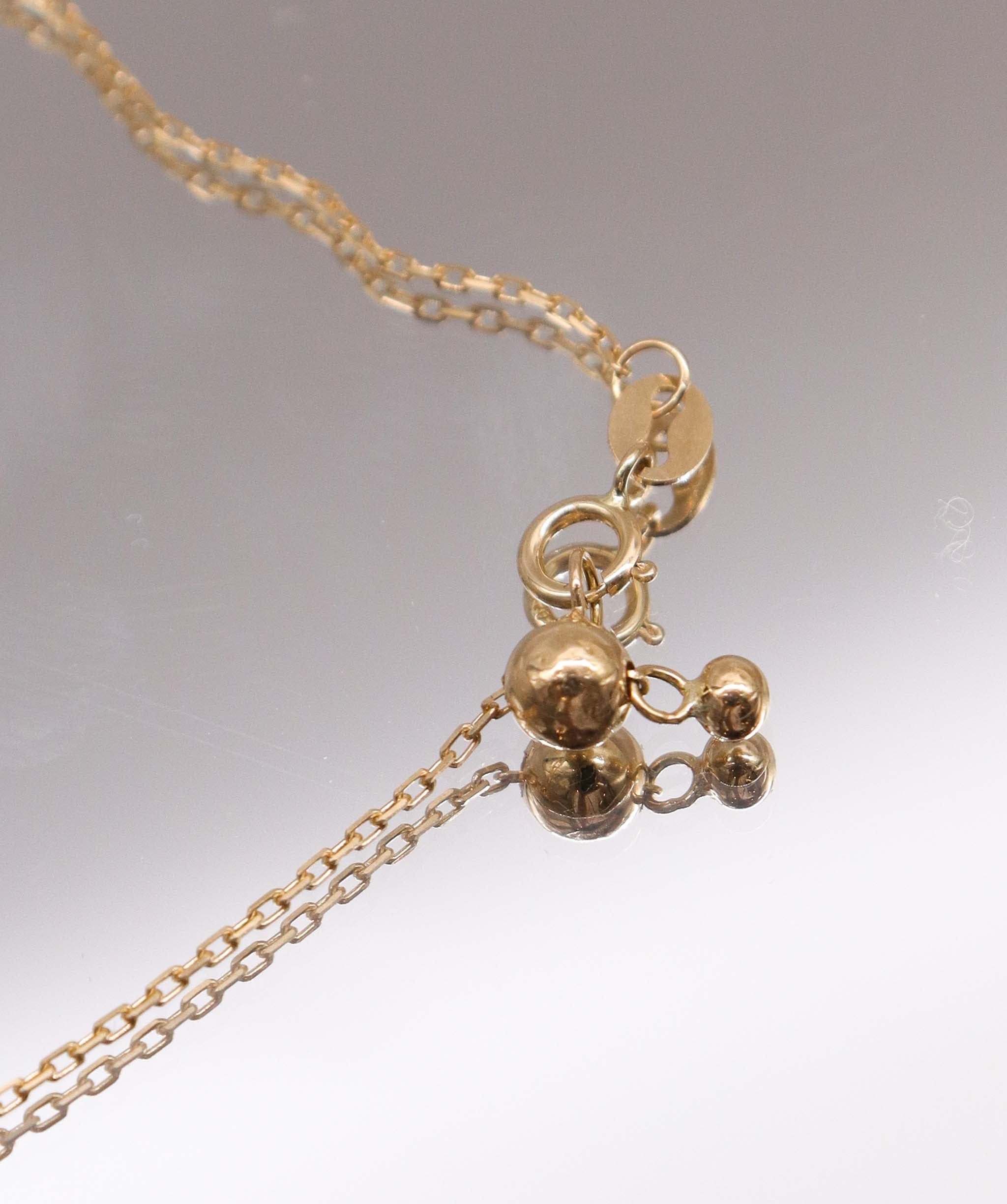 Luxury Promise 22.94ct Peridot YG Crown Necklace DXBS5636