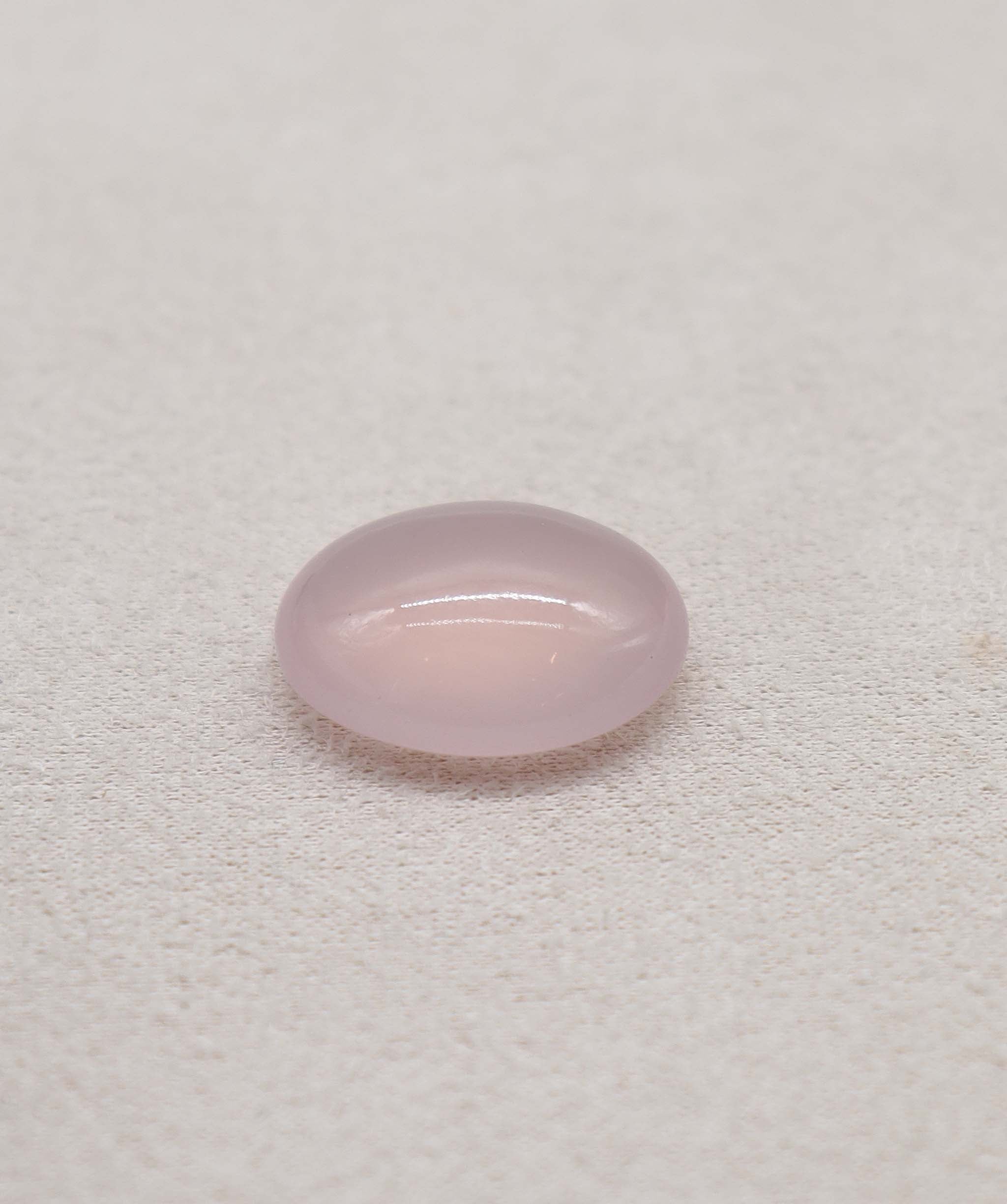 Luxury Promise 24.05ct Rose Quartz Cabochon Oval DXBCS2399