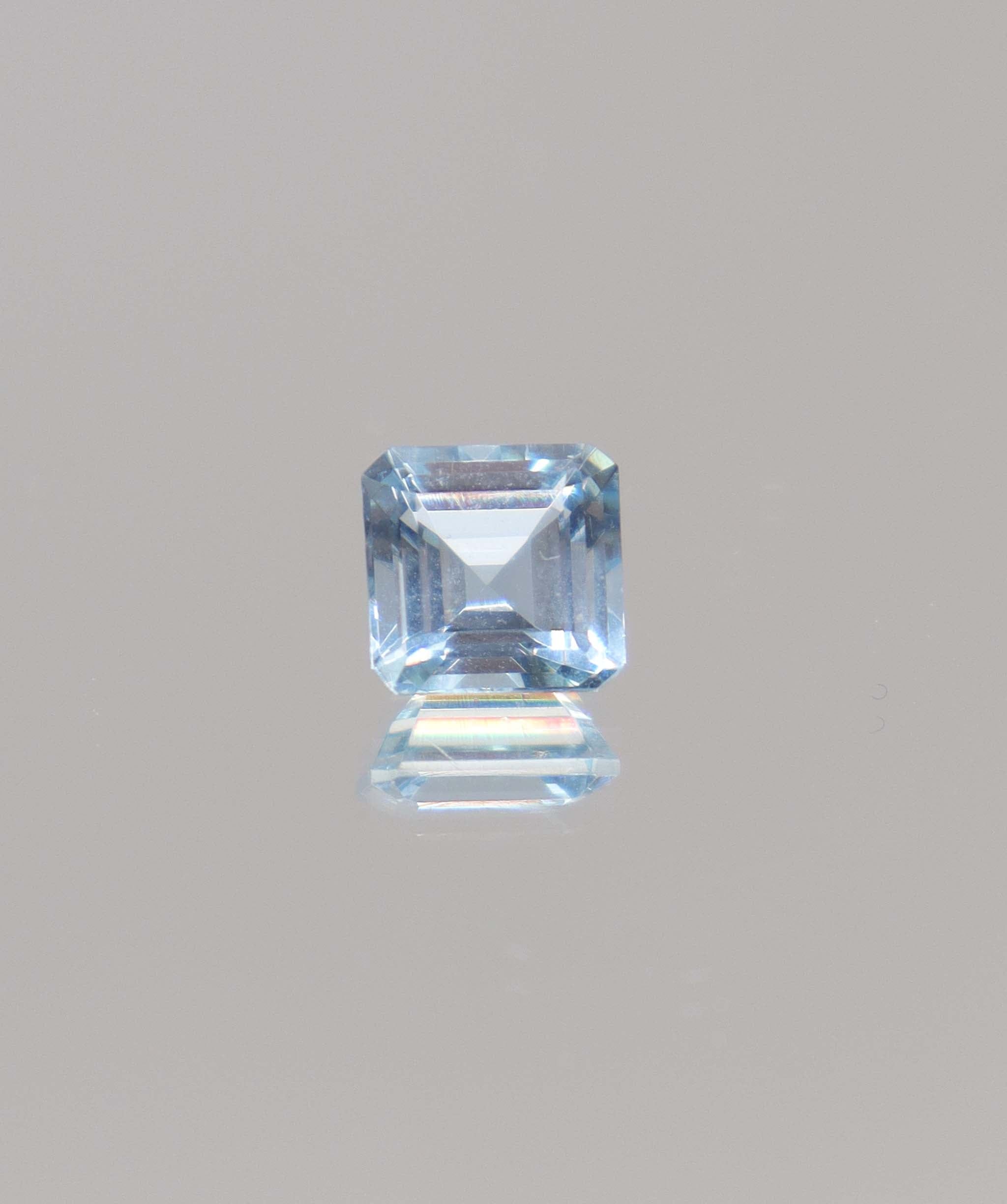 Luxury Promise 2ct aquamarine DXBCS0012