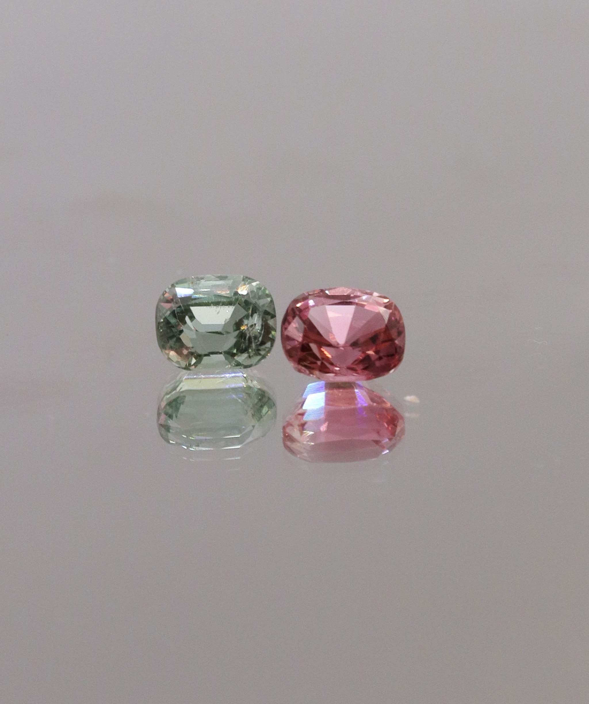 Luxury Promise 3.00ct Afghan Tourmaline Moi et Toi DXBCS0306