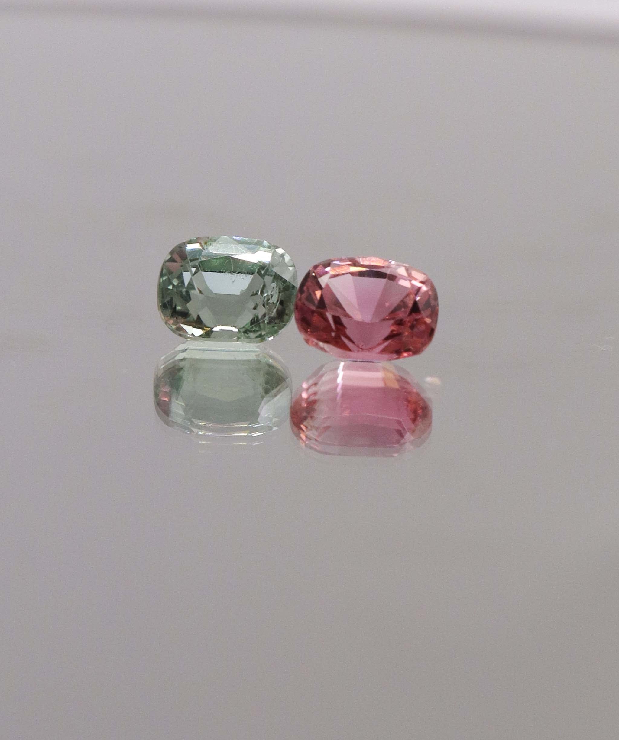 Luxury Promise 3.00ct Afghan Tourmaline Moi et Toi DXBCS0306