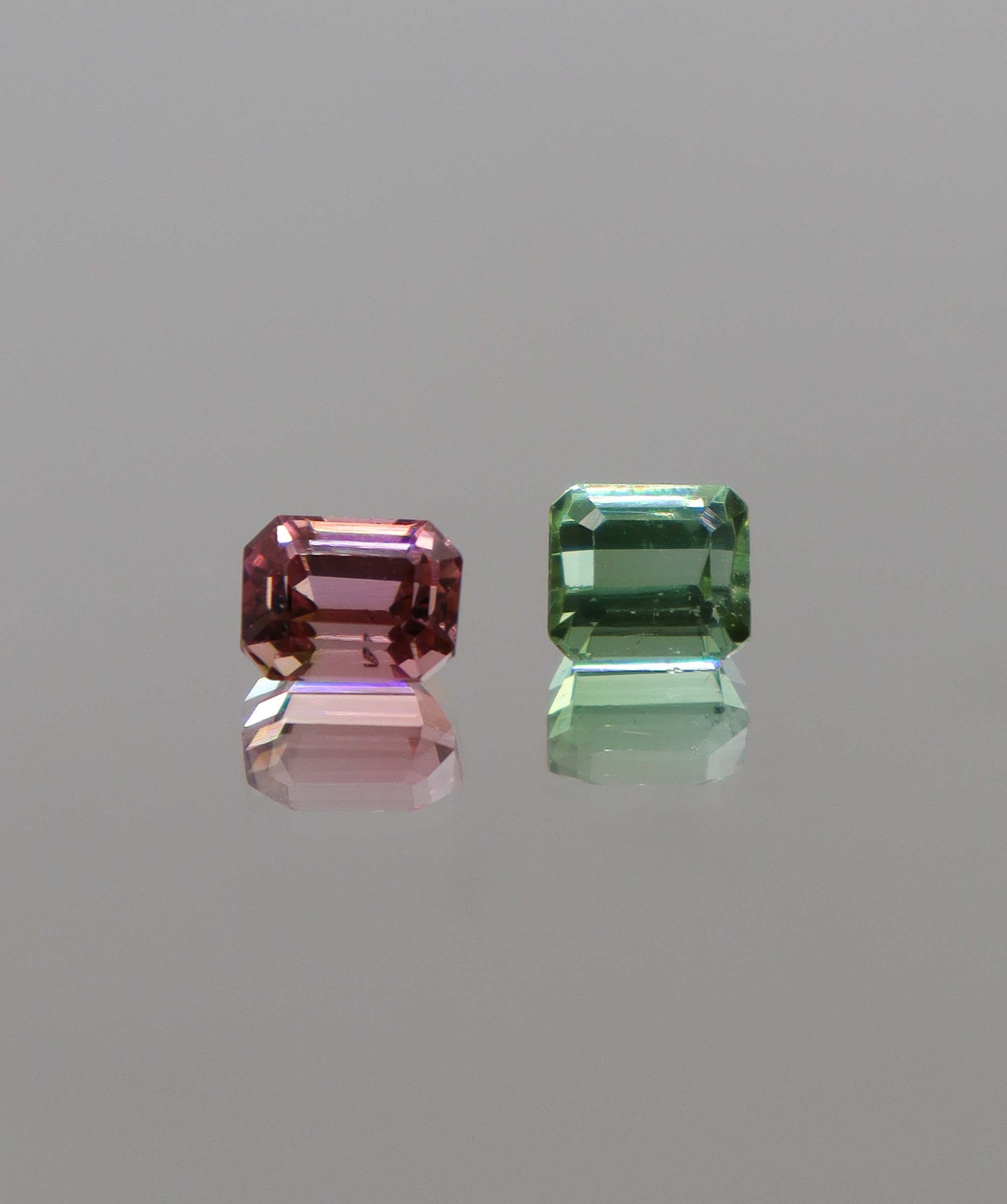 Luxury Promise 3.00ct Afghan Tourmaline Moi et Toi DXBCS0308