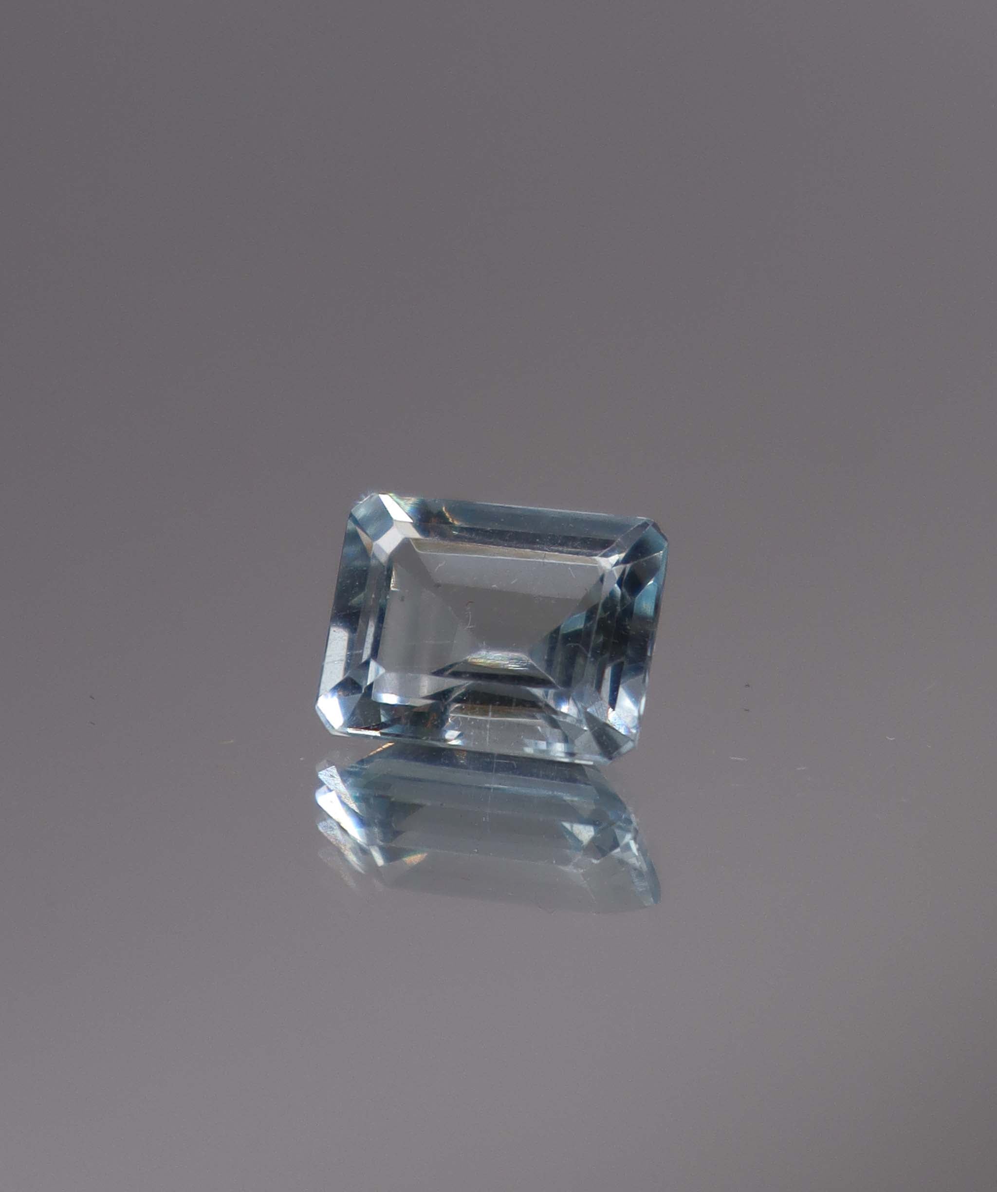 Luxury Promise 3.01ct Aquamarine Emerald DXBCS0090