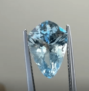 Luxury Promise 3.01ct NATURAL AQUAMARINE
MS 9096