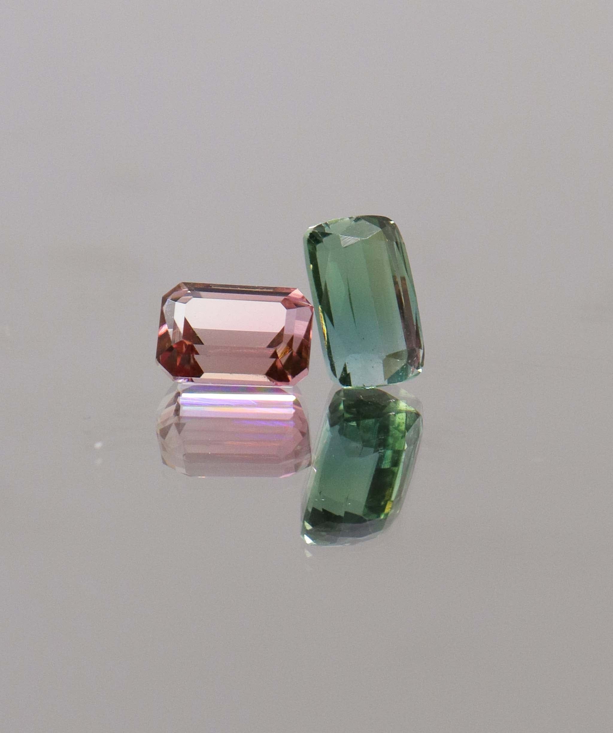 Luxury Promise 3.03ct Afghan Tourmaline Moi et Toi DXBCS0339