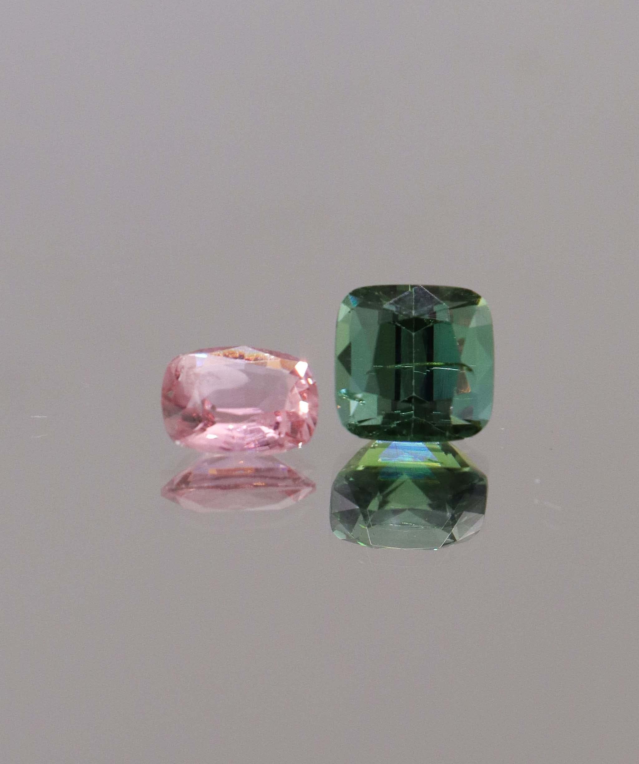 Luxury Promise 3.04ct Afghan Tourmaline Moi et Toi DXBCS0305