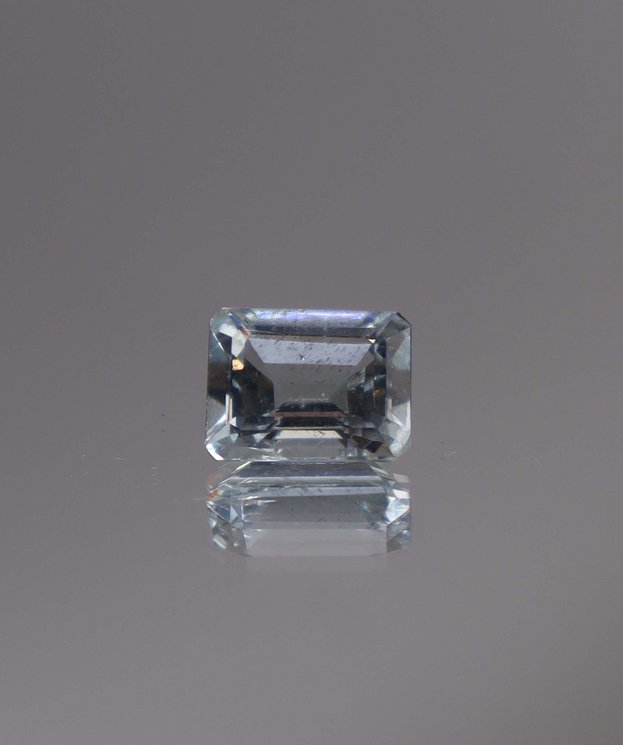 Luxury Promise 3.07ct Aquamarine Emerald DXBCS0087