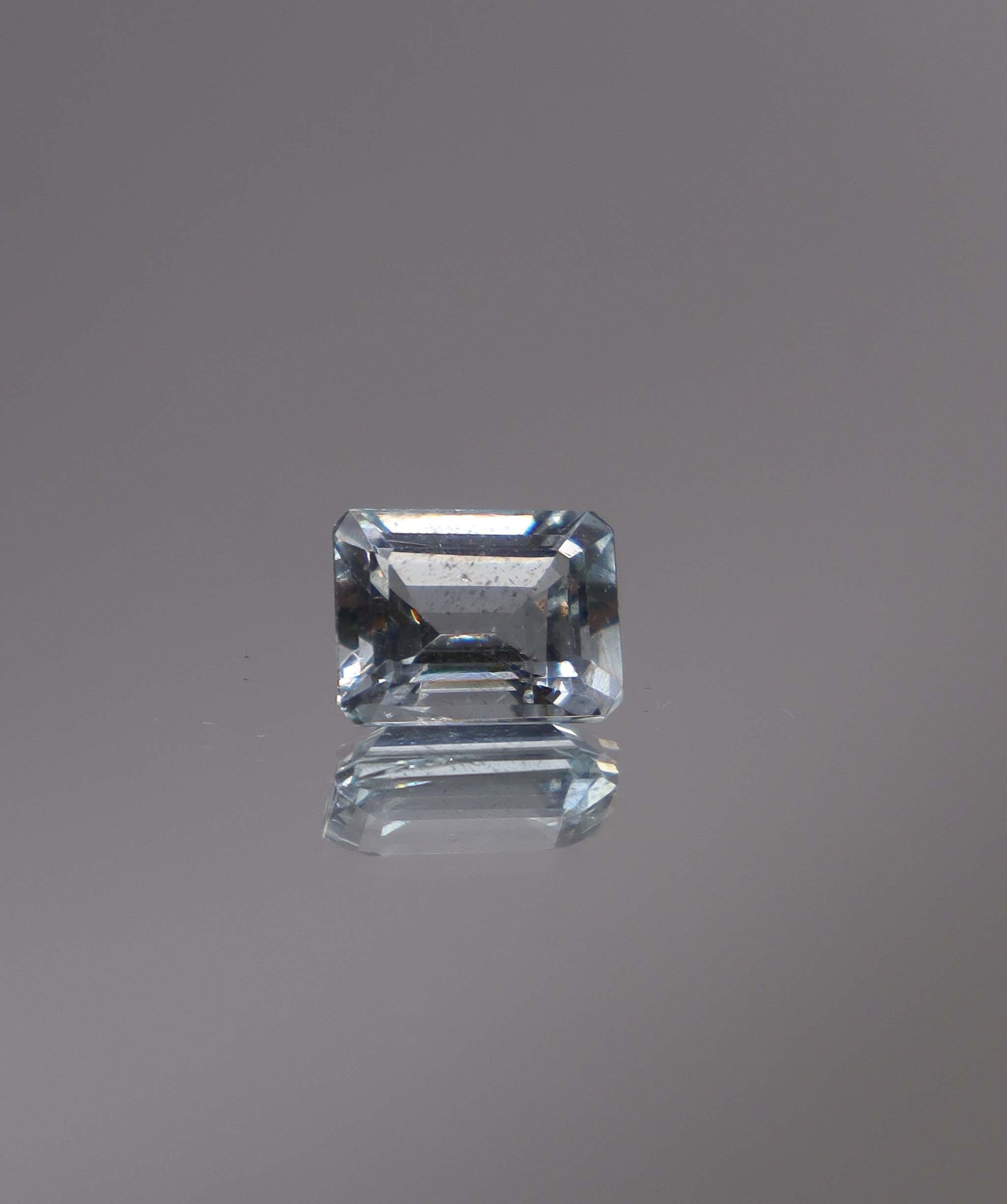 Luxury Promise 3.07ct Aquamarine Emerald DXBCS0087