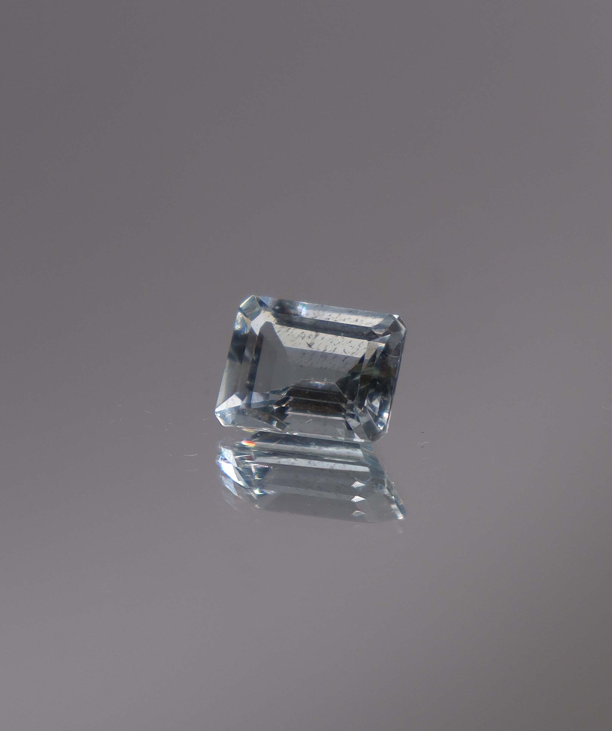 Luxury Promise 3.07ct Aquamarine Emerald DXBCS0087