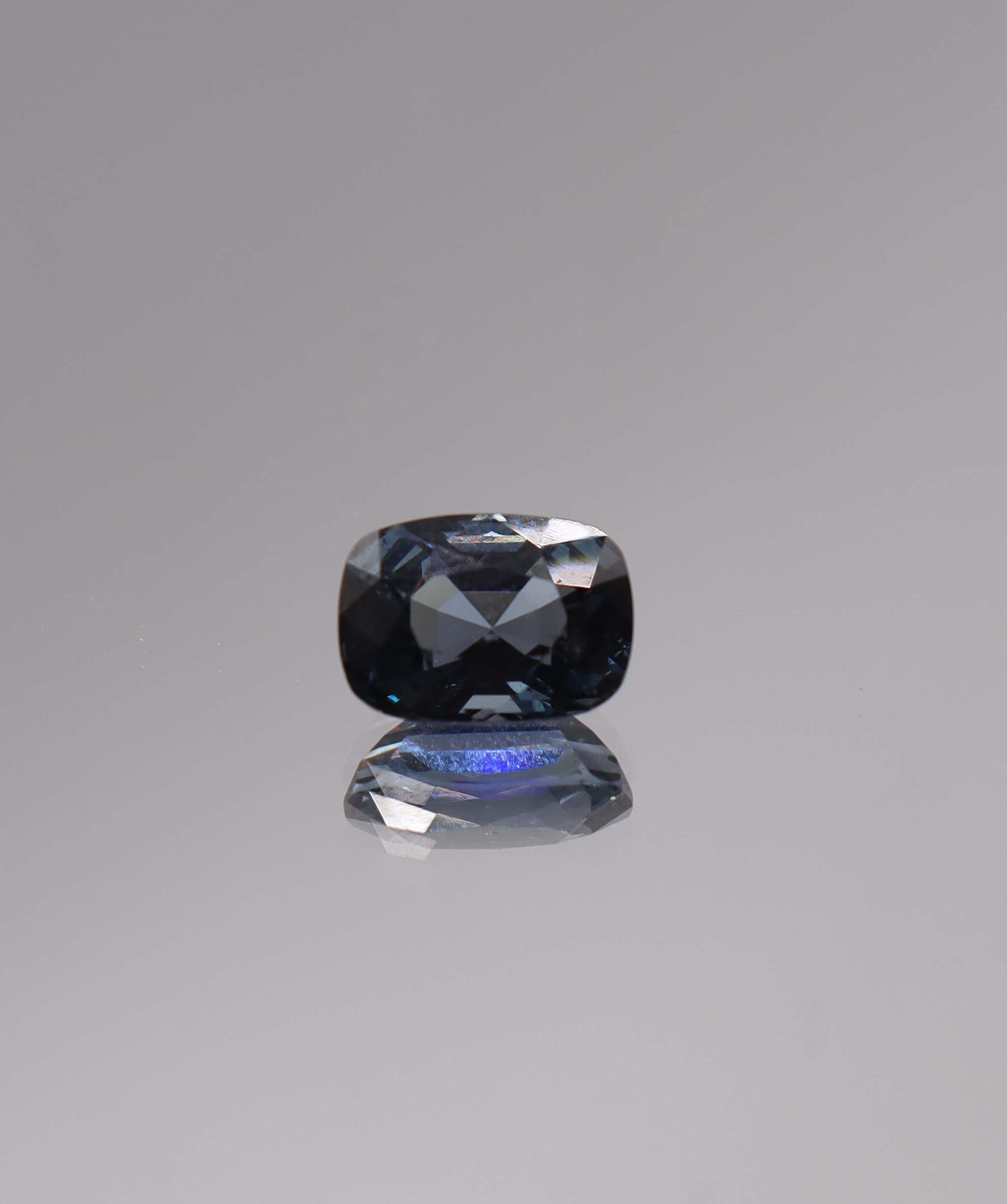Luxury Promise 3.09ct Metallic Blue Spinel Long Cushion DXBCS1493