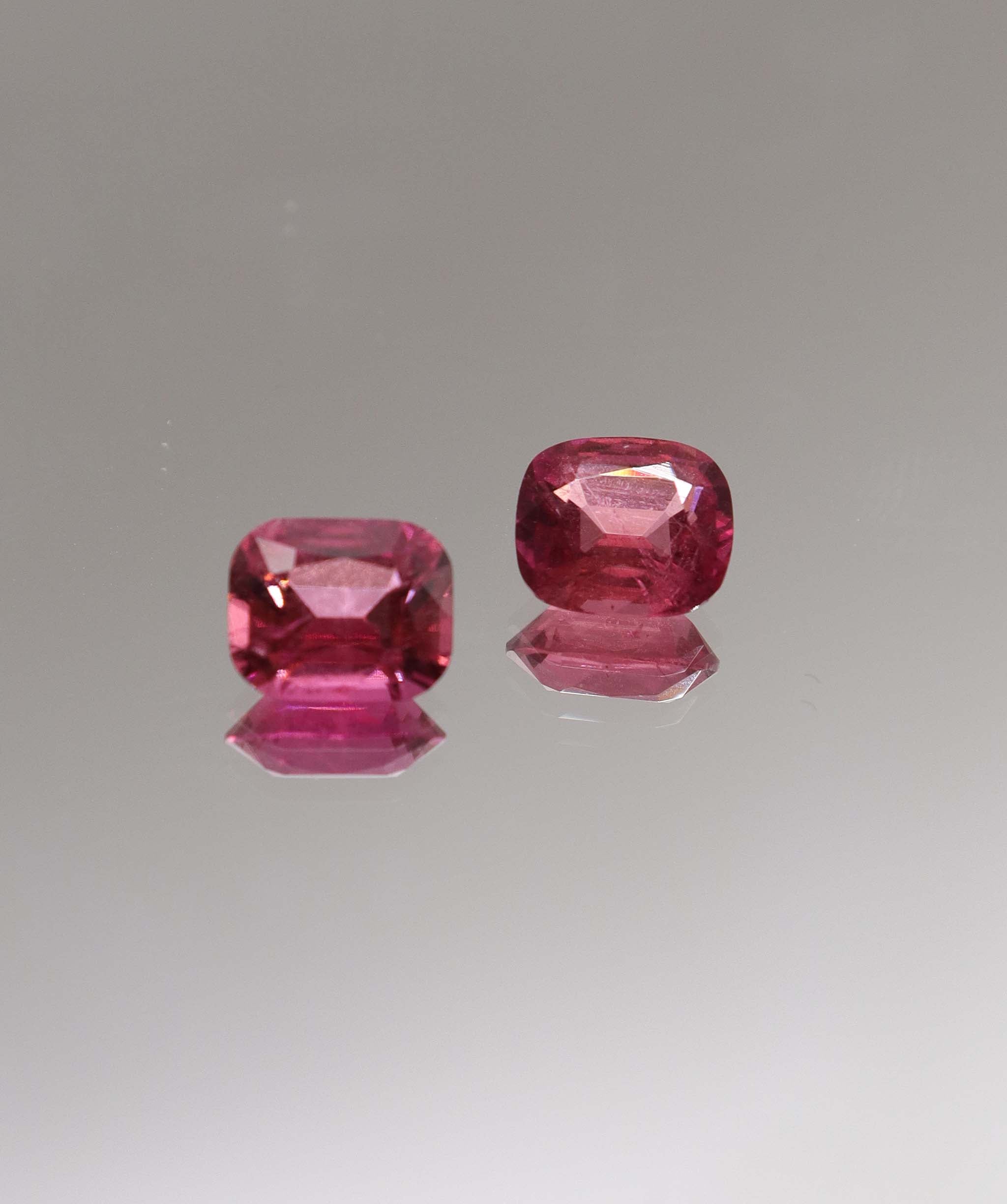 Luxury Promise 3.10ct Rubellite PAIR (Afghan) DXBCS1001