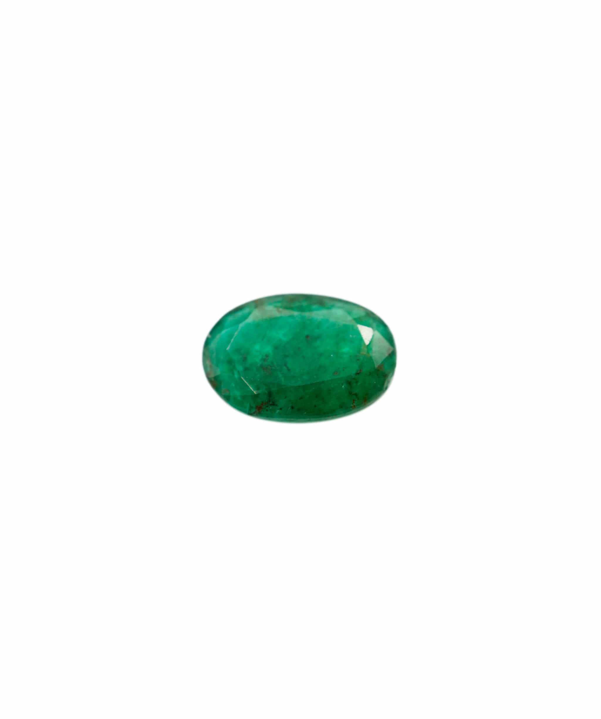 Luxury Promise 3.15 Zambian Emerald - Elongated Oval Cut AKC0199