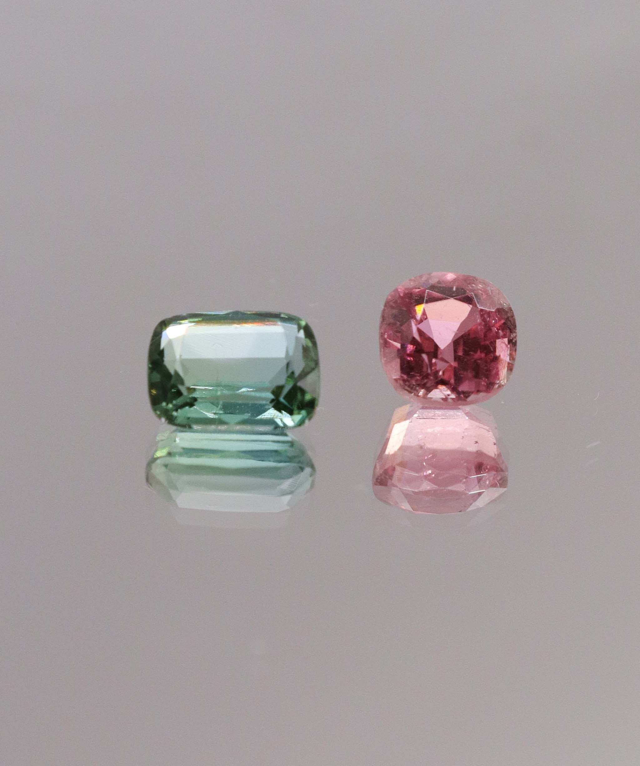 Luxury Promise 3.31ct Afghan Tourmaline Moi et Toi DXBCS0345
