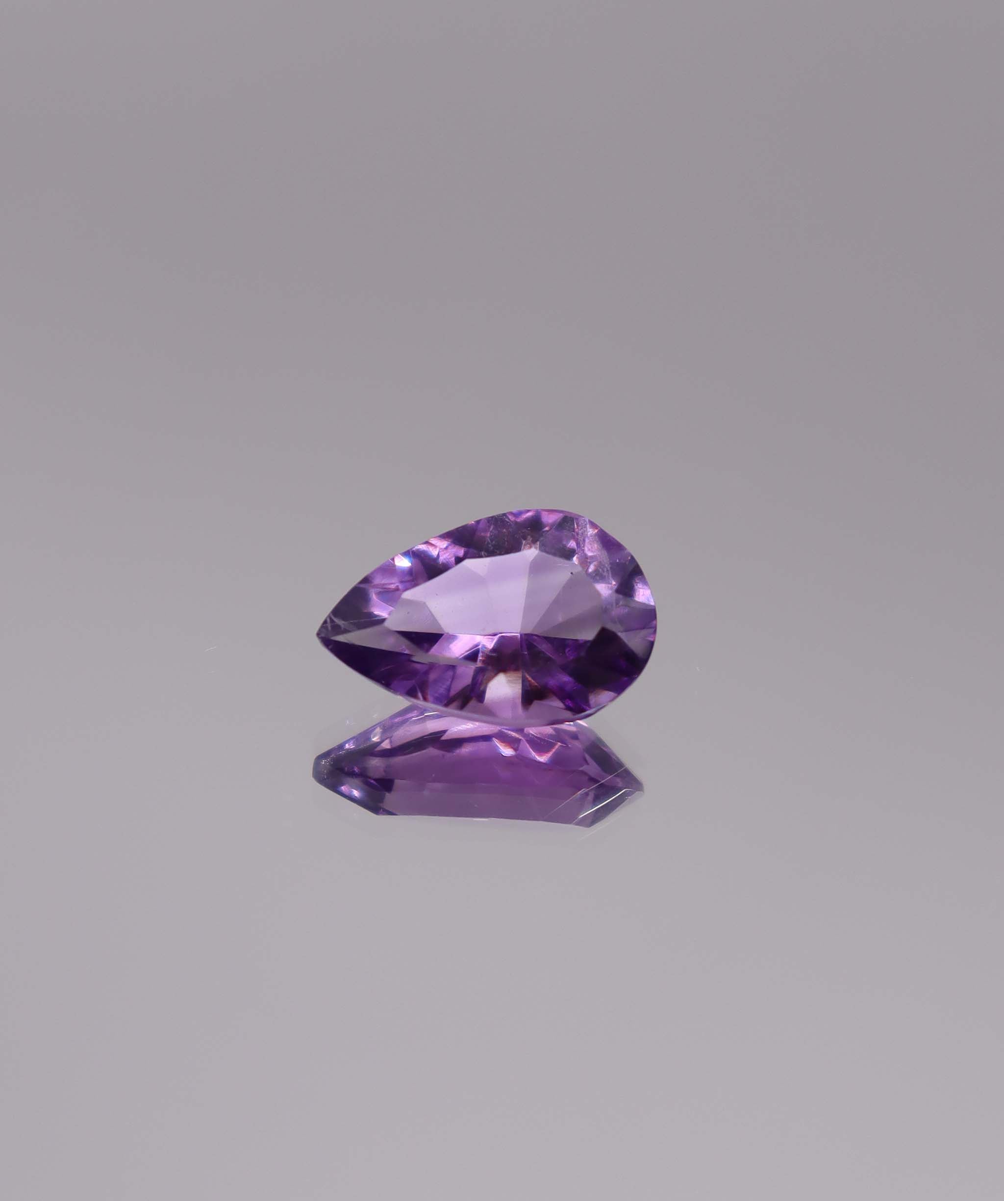 Luxury Promise 3.44ct Amethyst Fantasy Pear DXBCS3260