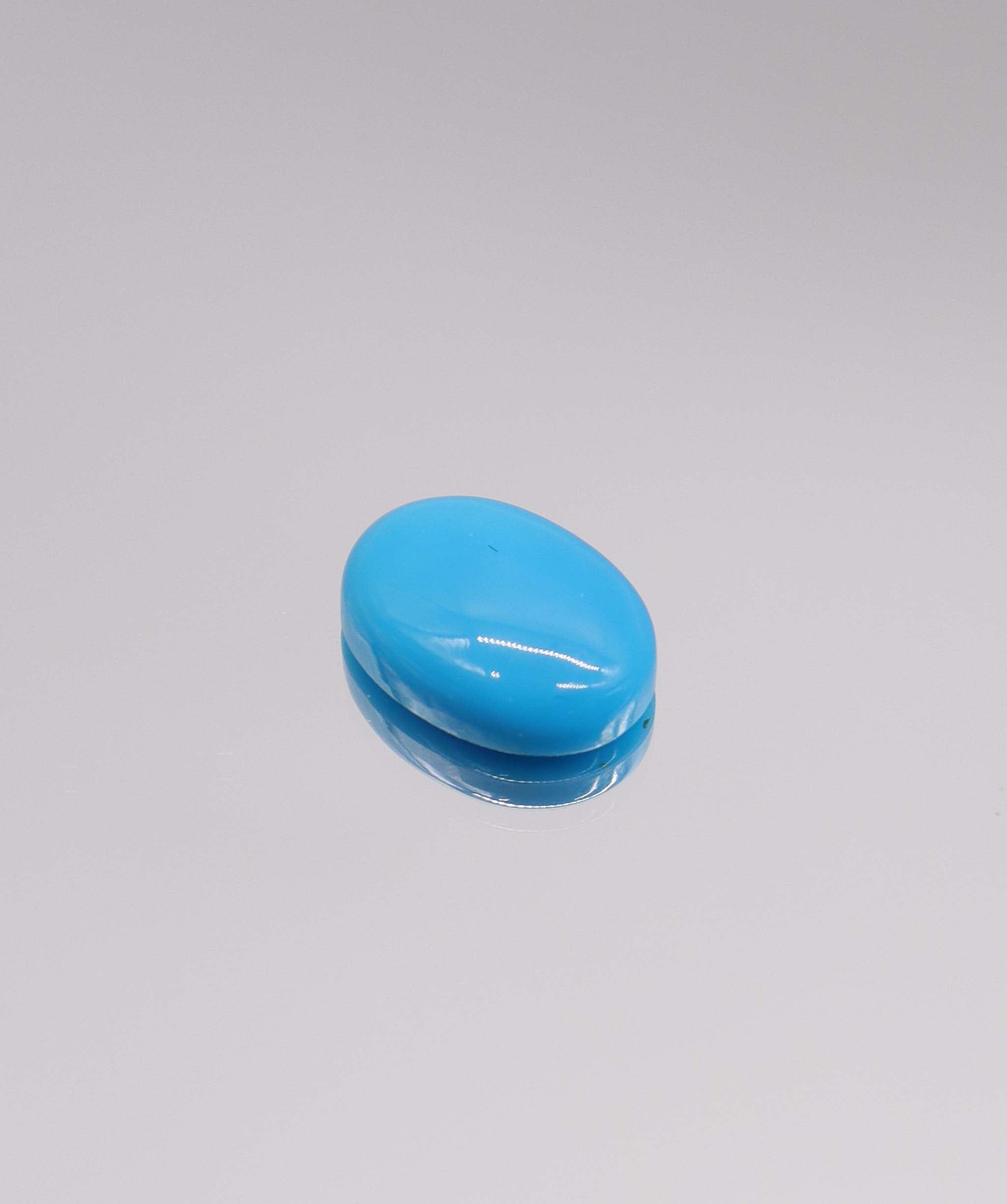 Luxury Promise 3.50ct Sleeping Beauty Turquoise Oval DXBCS2876