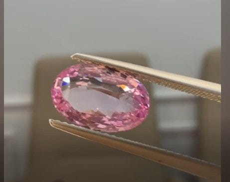 Luxury Promise 3.53CT NATURAL PINK SAPPHIRE MS 8362