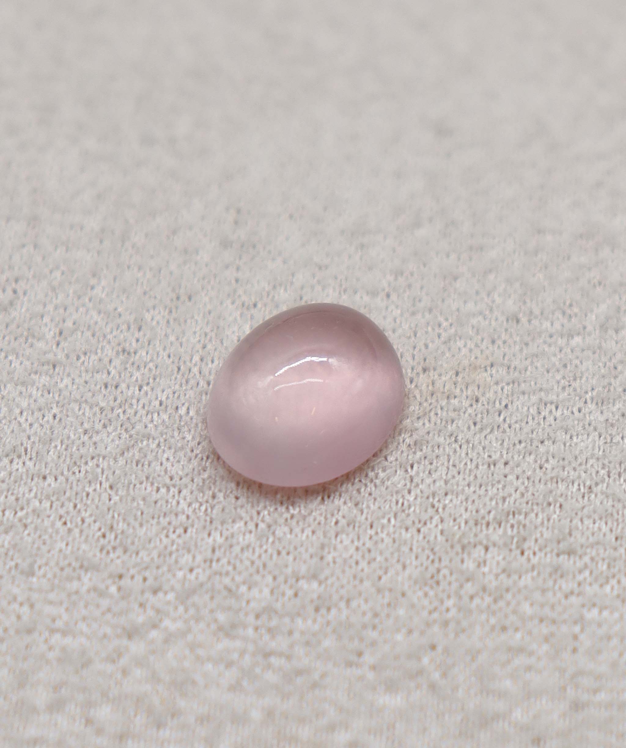 Luxury Promise 3.63ct Rose Quartz Cabochon Oval DXBCS2458
