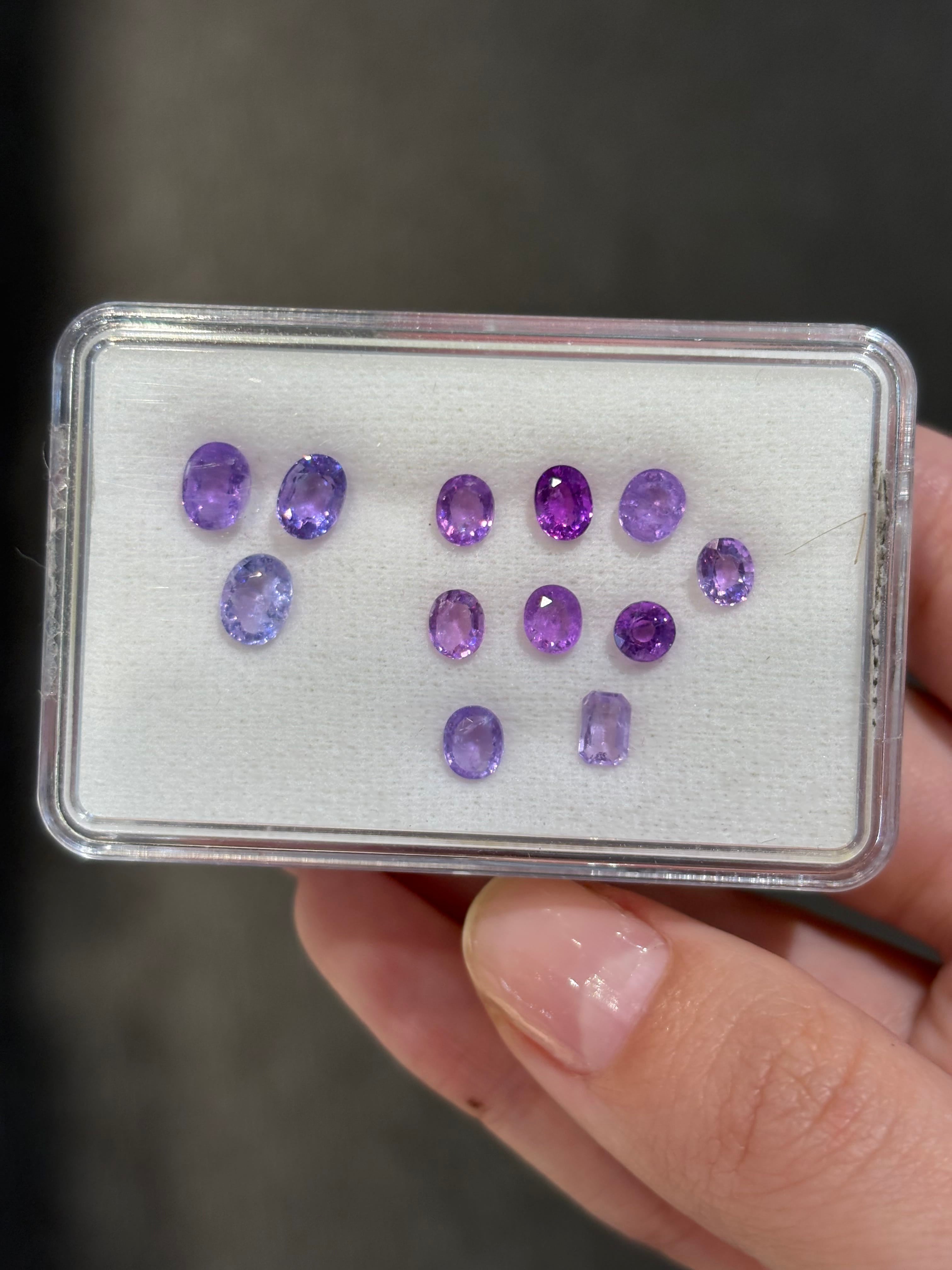 Luxury Promise 3.65ct Hackmanite Lot 12pcs DXBCS4680