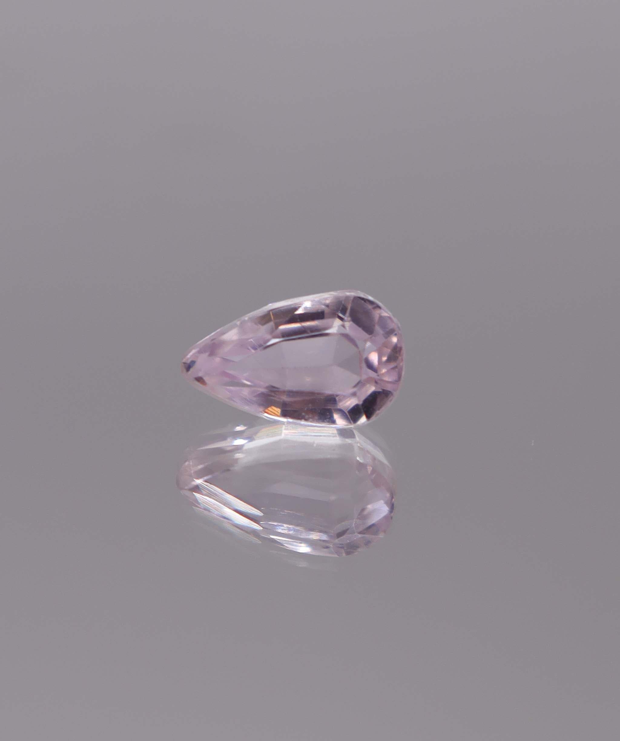 Luxury Promise 3.67ct Kunzite Pear DXBCS3208