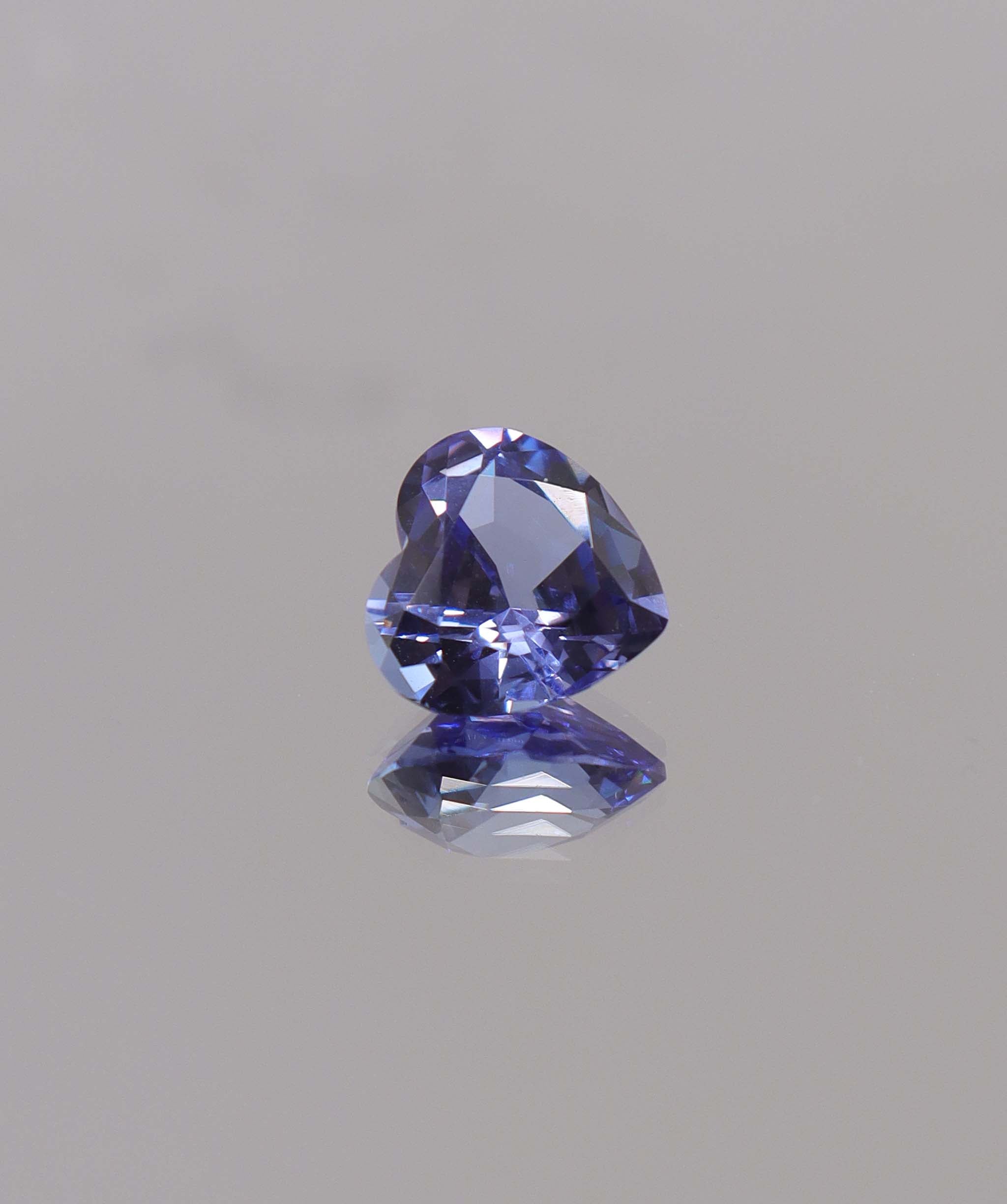 Luxury Promise 3.7ct Tanzanite blue heart DXBS5609