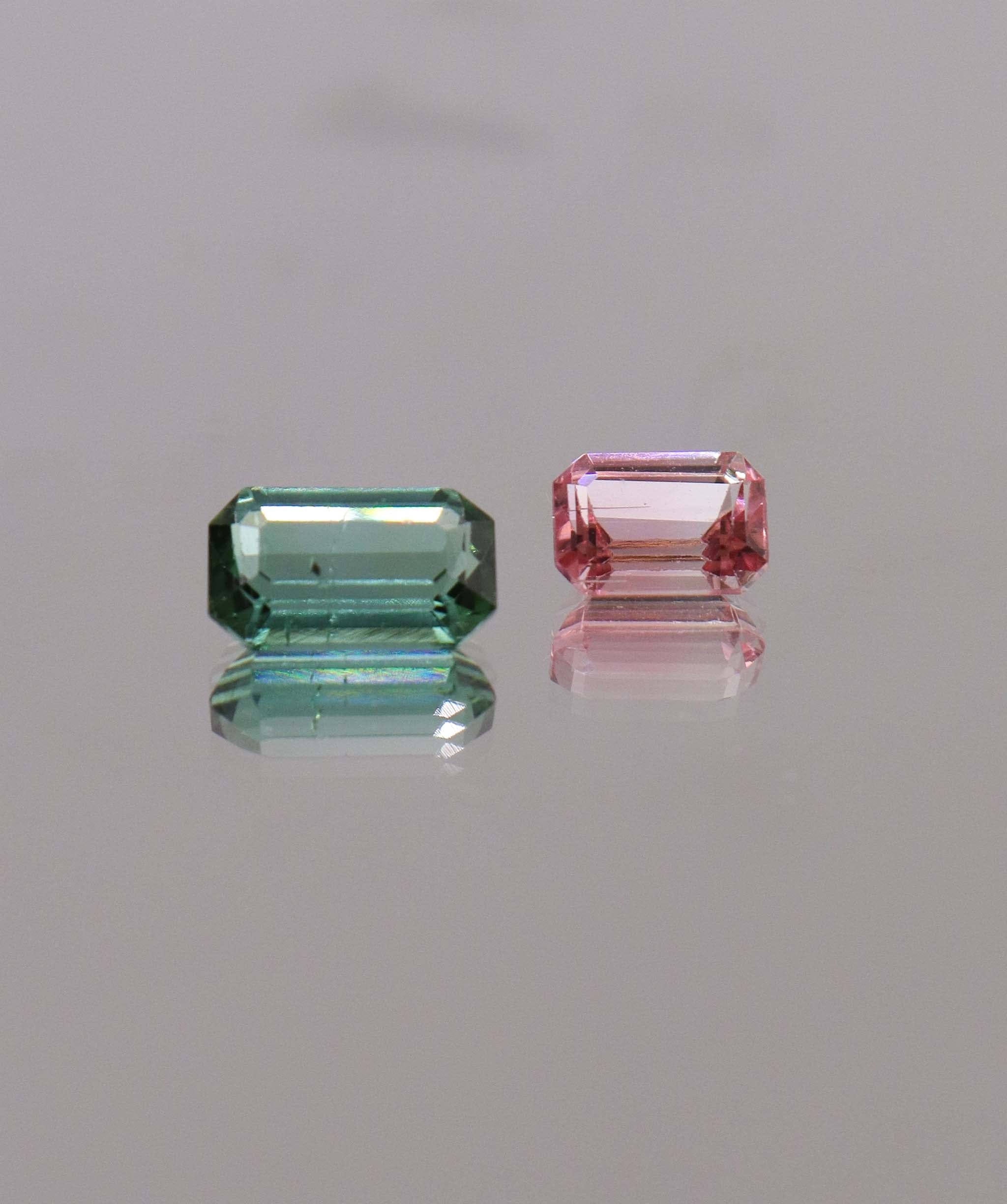 Luxury Promise 3.88ct Afghan Tourmaline Moi et Toi DXBCS0337
