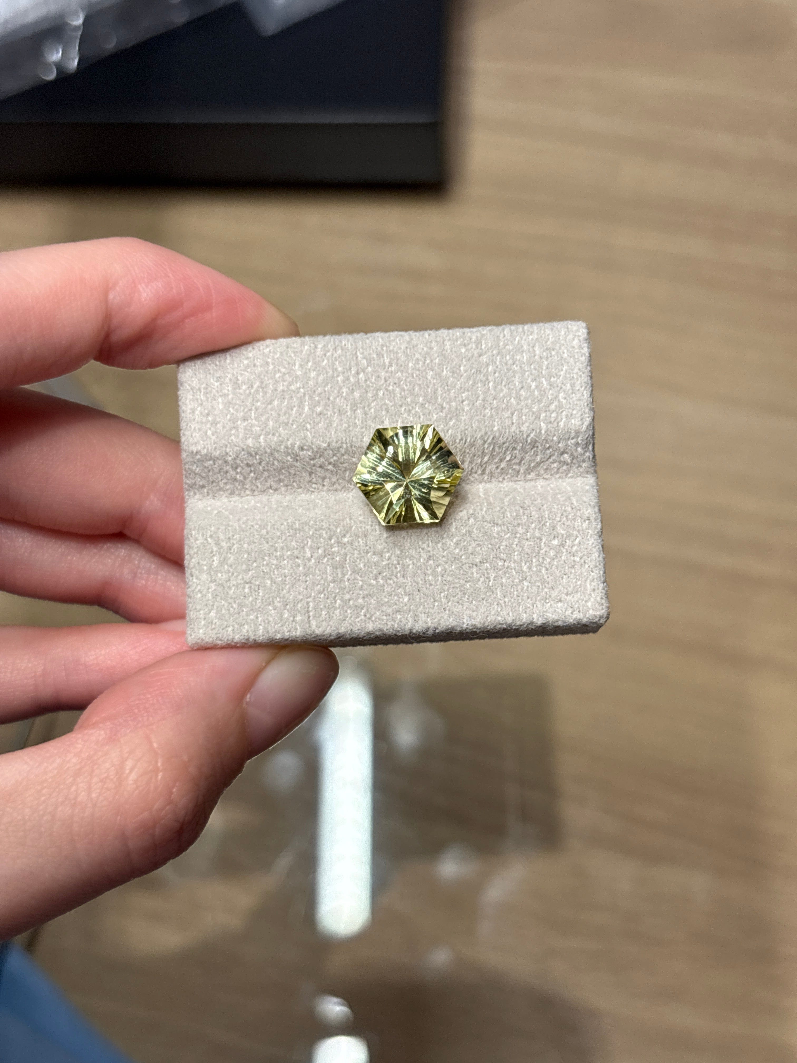 Luxury Promise 3.94ct Lemon Amethyst Fantasy DXBCS0136