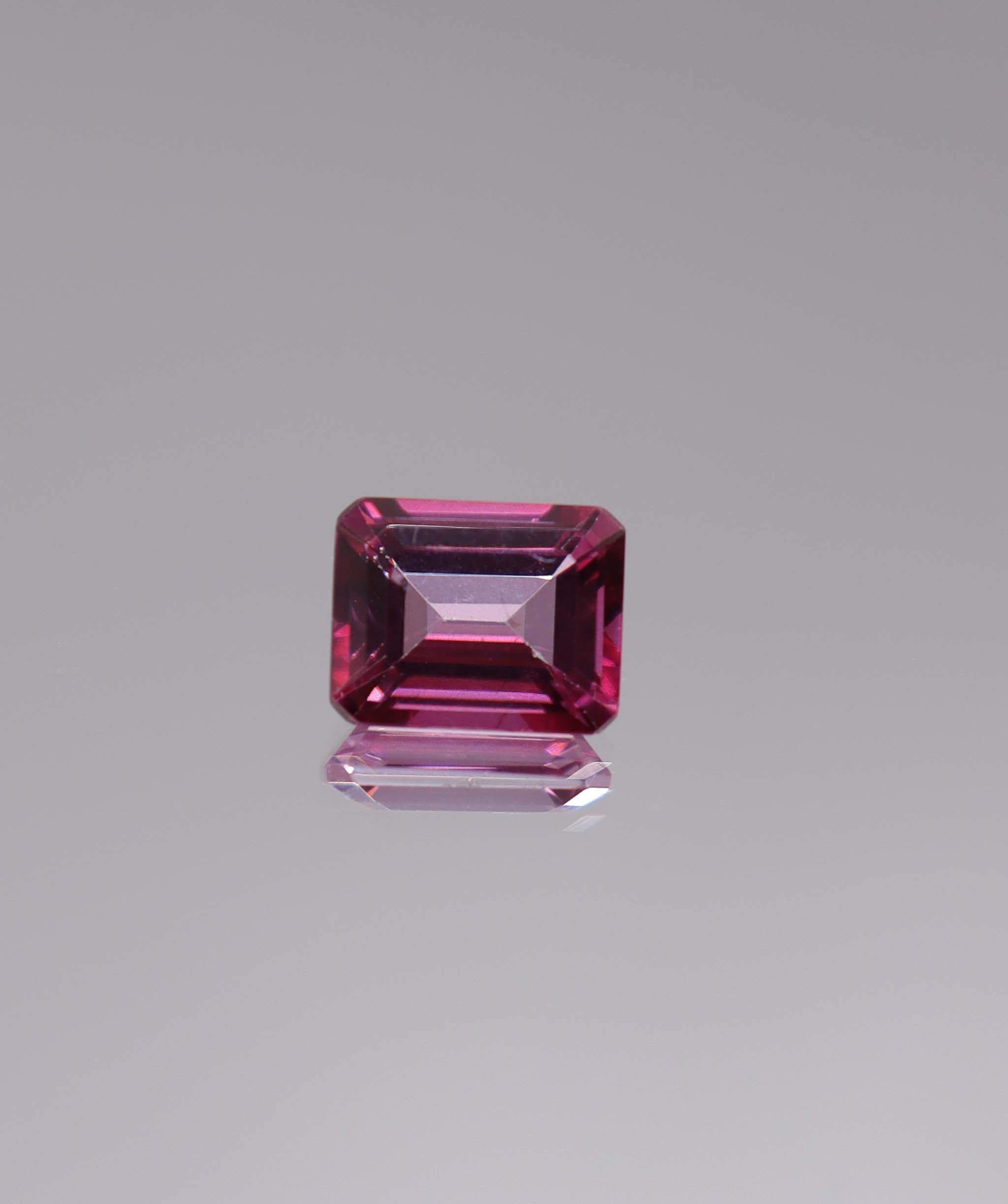 Luxury Promise 4.06ct Hot Pink Topaz Emerald DXBCS3273