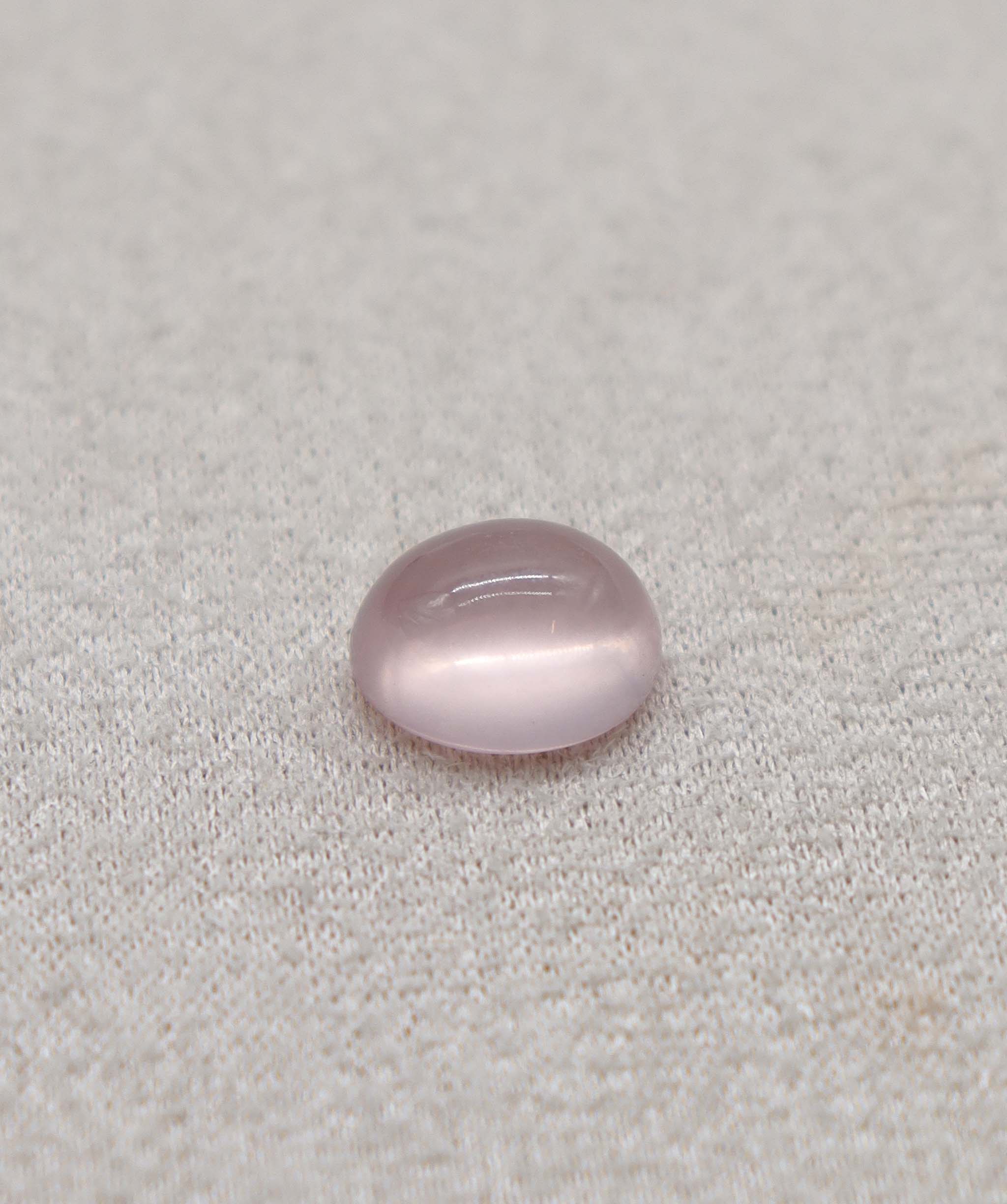 Luxury Promise 4.14ct Rose Quartz Cabochon Oval DXBCS2453