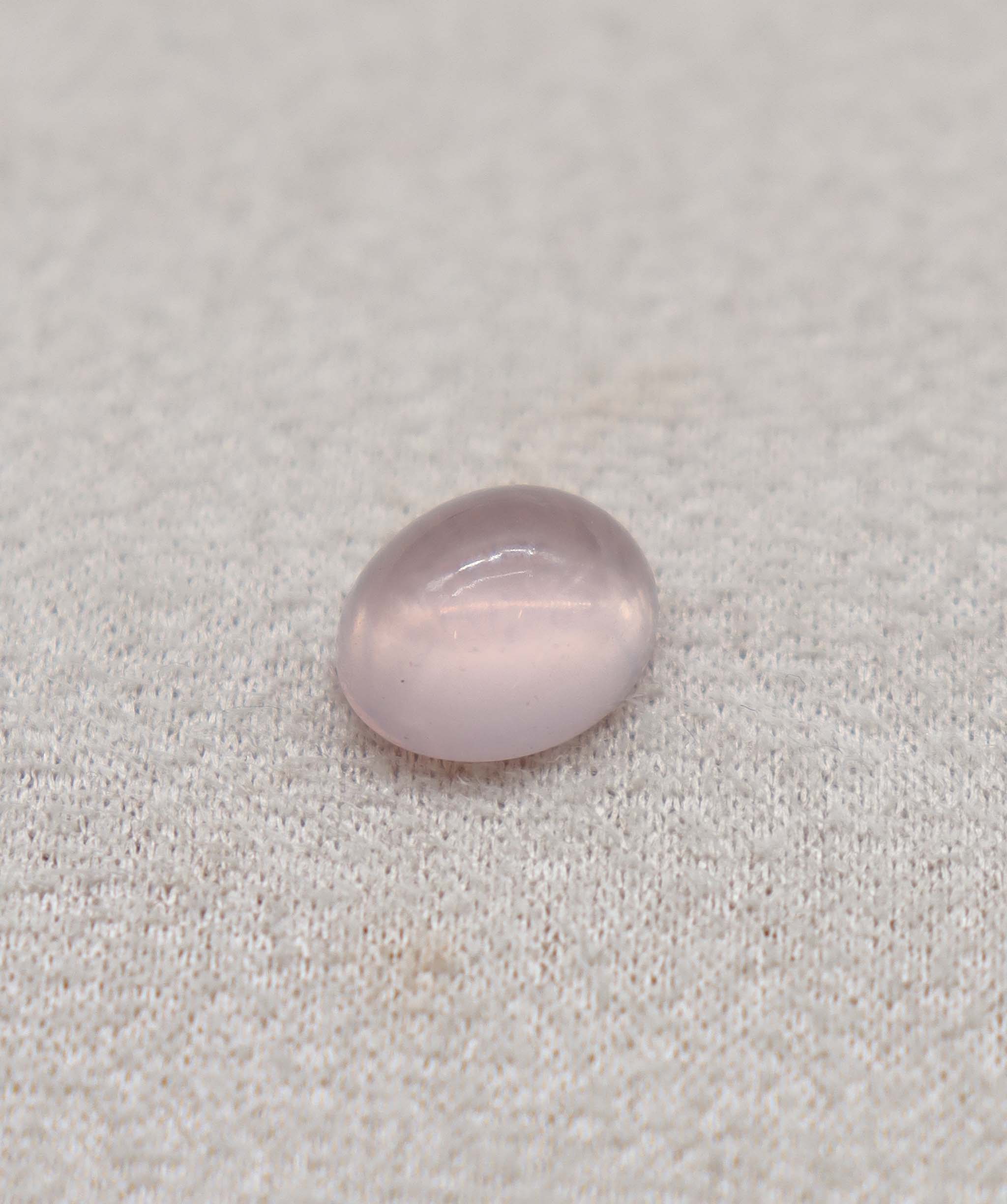 Luxury Promise 4.14ct Rose Quartz Cabochon Oval DXBCS2454