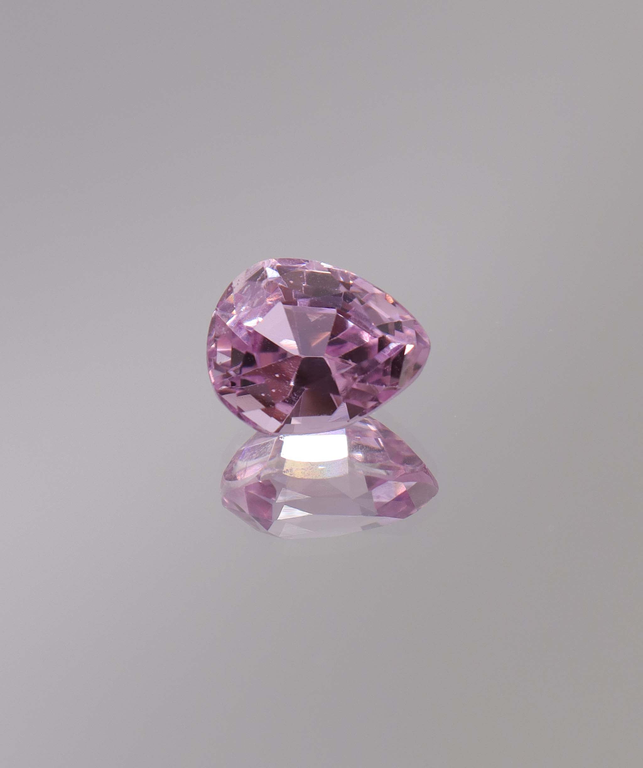 Luxury Promise 4.79ct Kunzite Long Pear single DXBCS1249