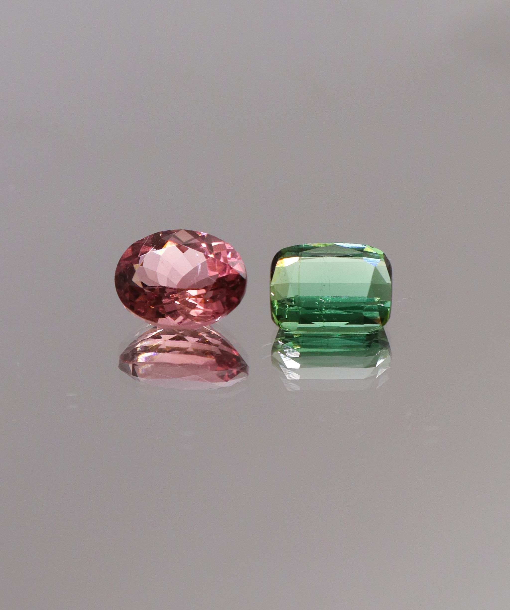 Luxury Promise 4.82ct Afghan Tourmaline Moi et Toi DXBCS0329