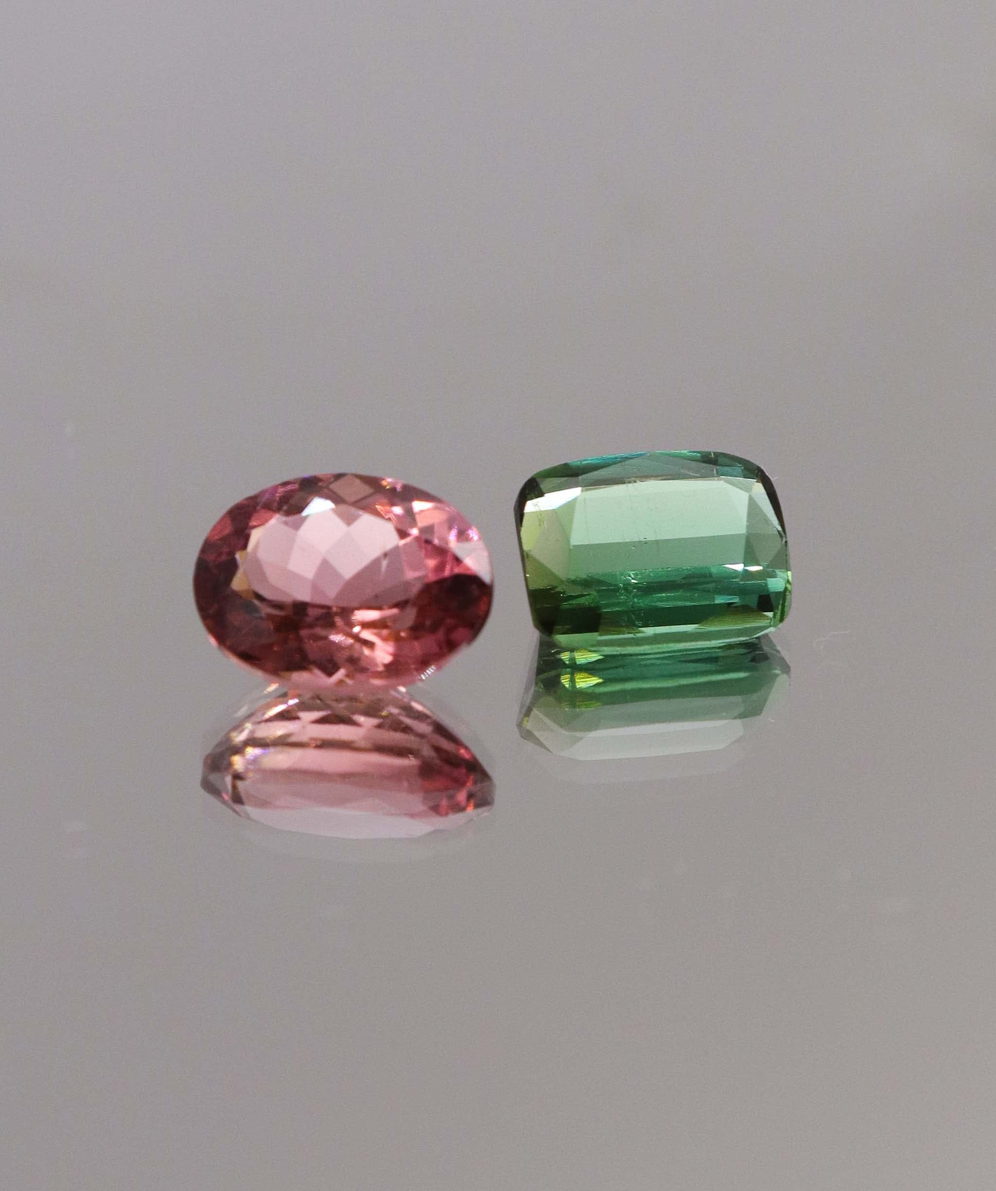 Luxury Promise 4.82ct Afghan Tourmaline Moi et Toi DXBCS0329