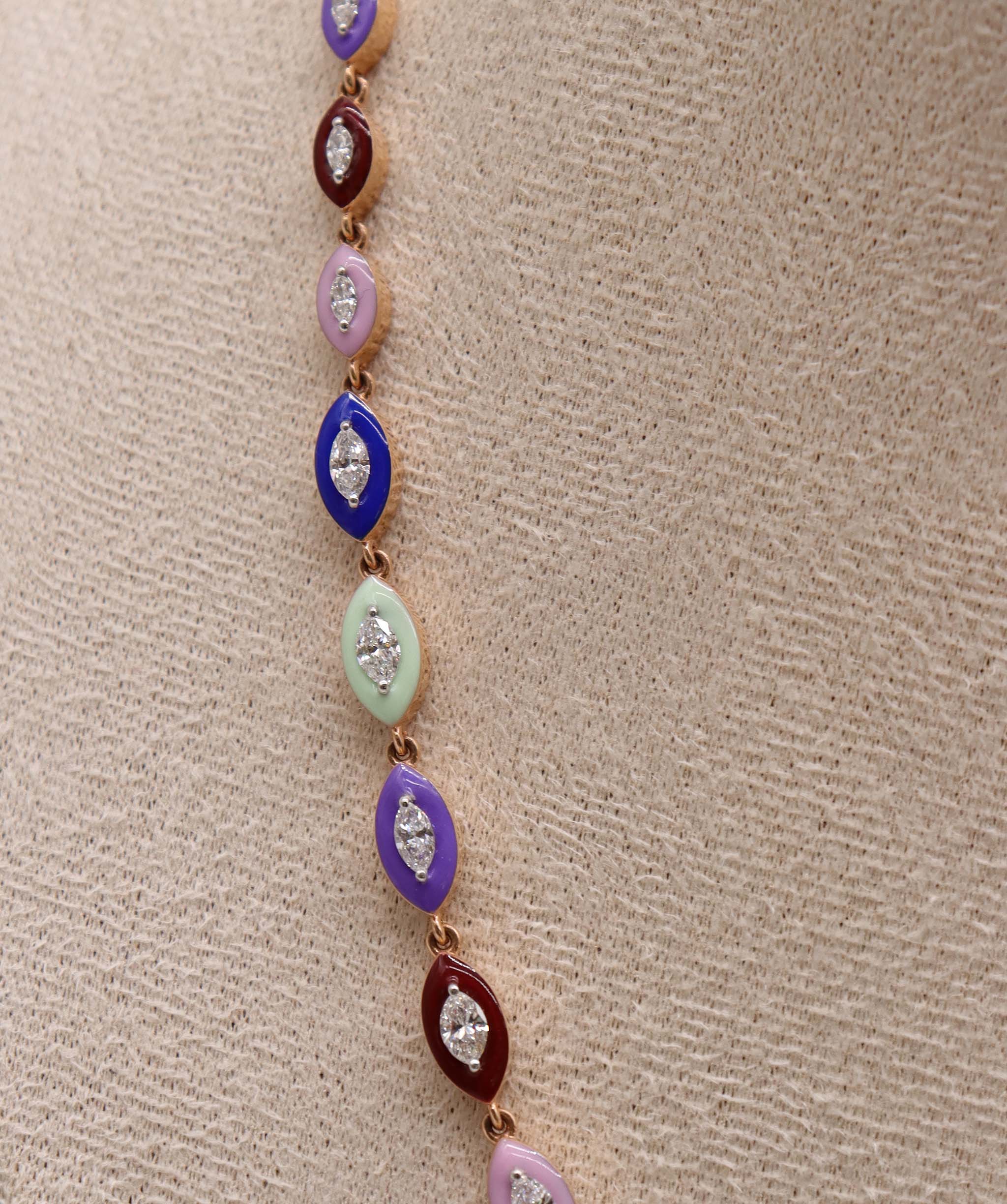Luxury Promise 4.83ct NECKLACE NK-C73K
