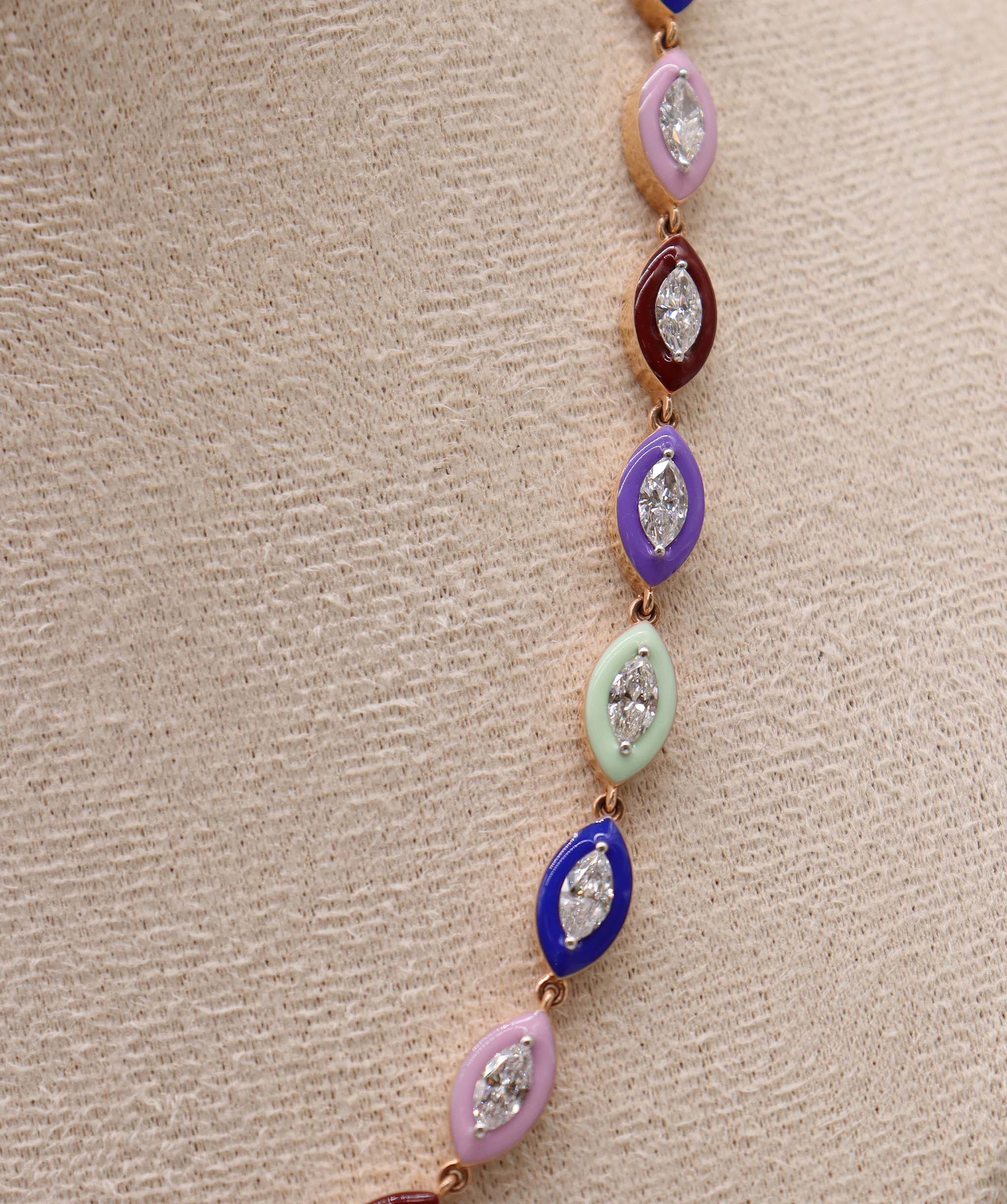 Luxury Promise 4.83ct NECKLACE NK-C73K
