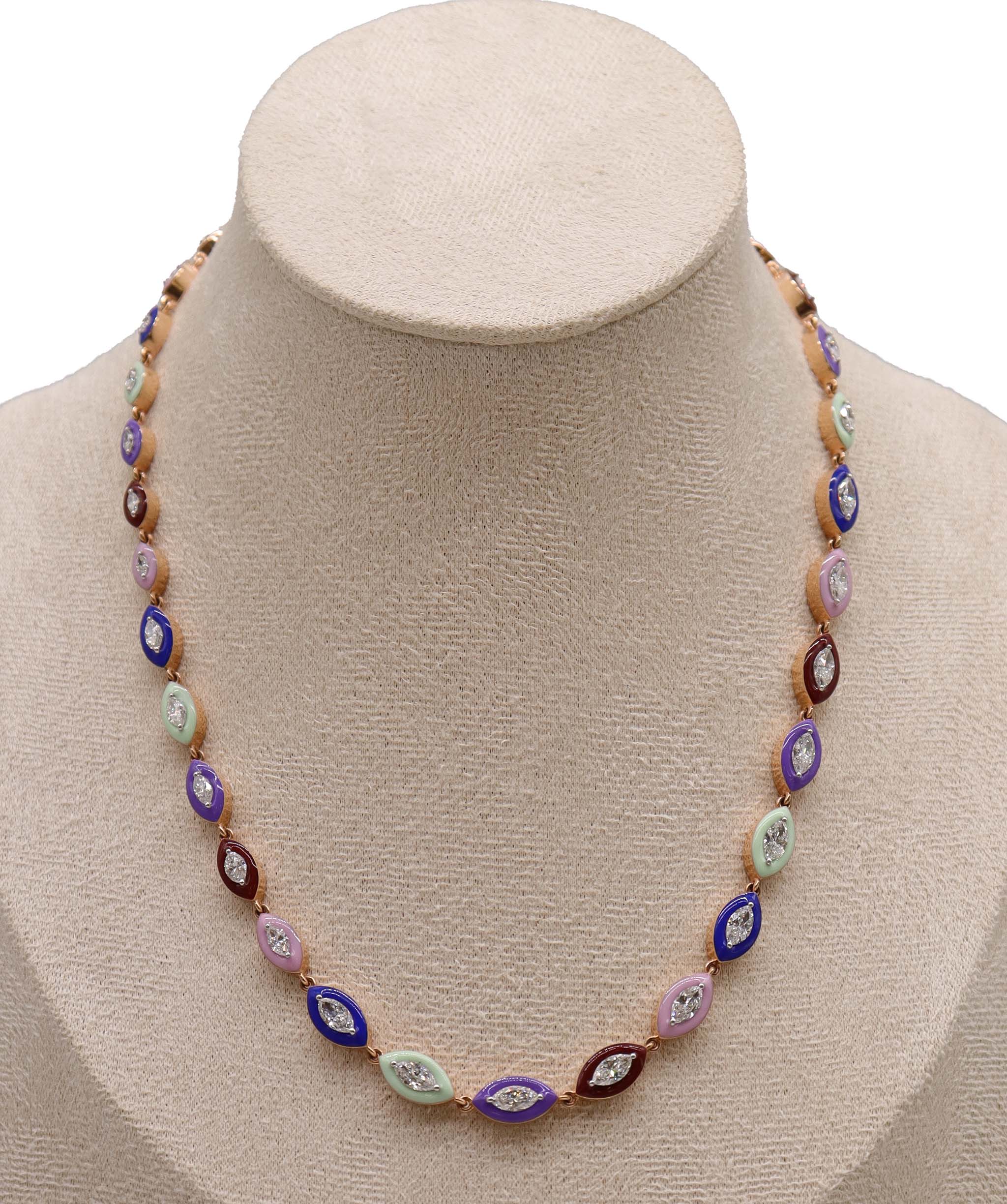 Luxury Promise 4.83ct NECKLACE NK-C73K